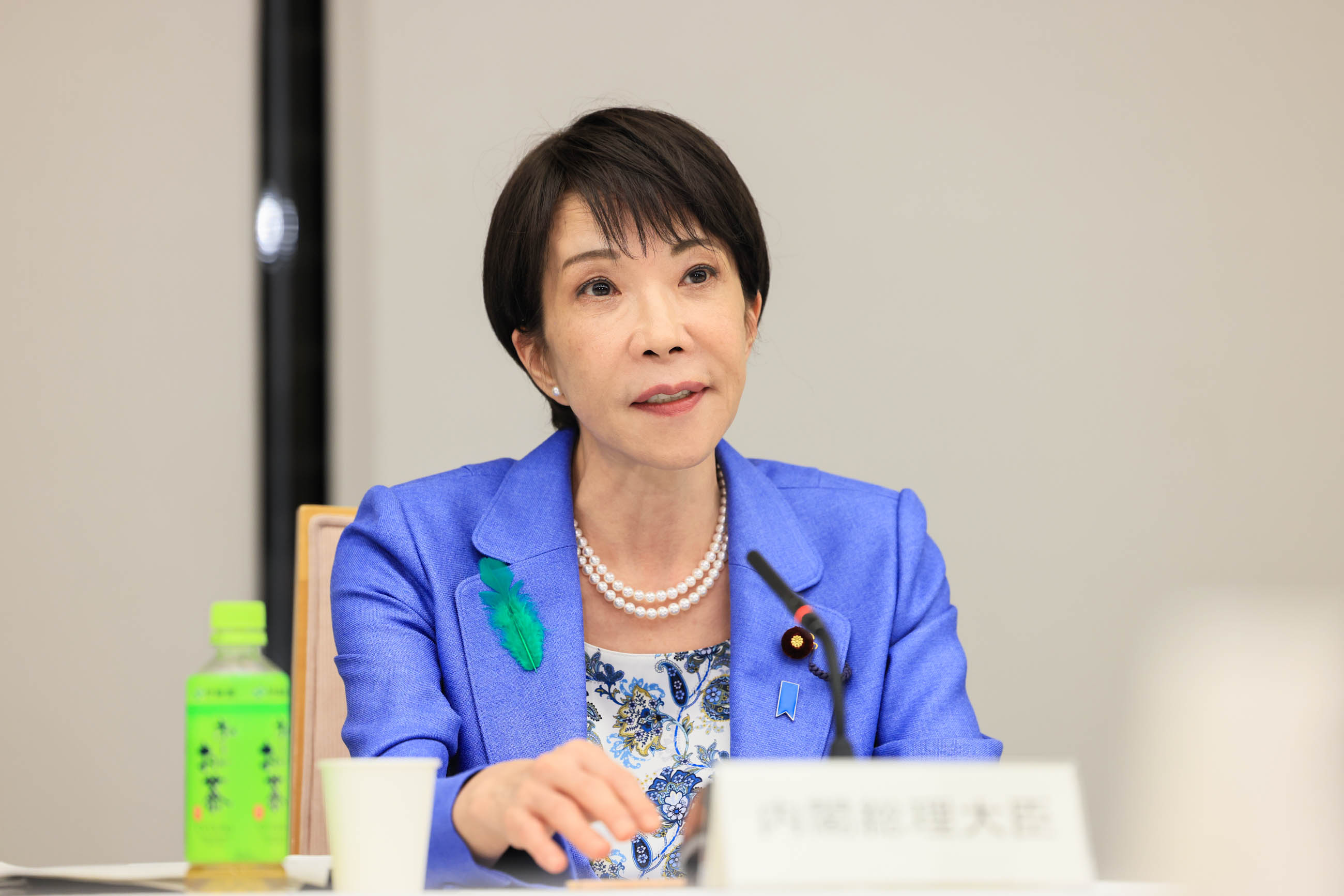 Prime Minister Takaichi wraps up the meeting (5)