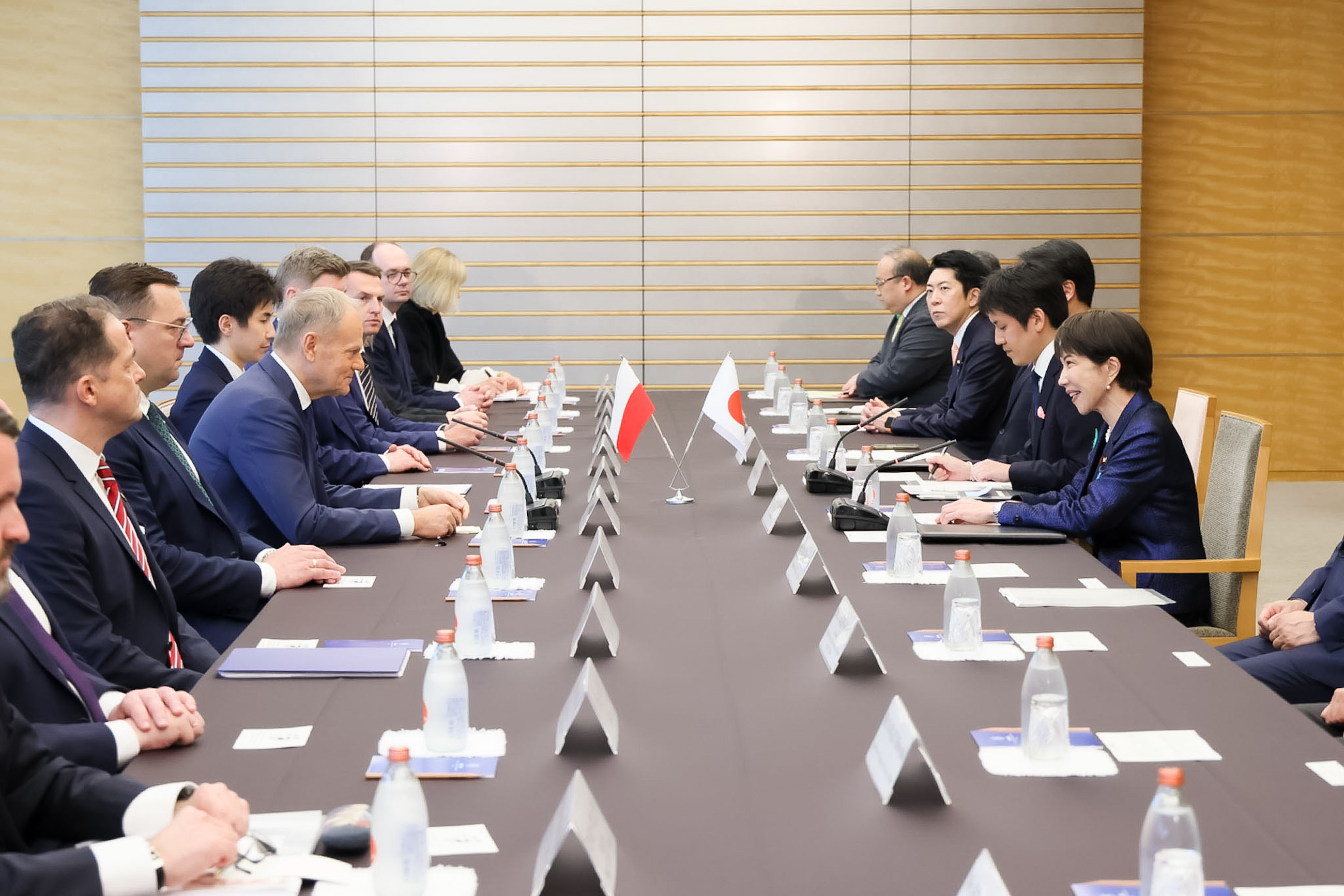 Japan-Poland Summit Meeting and Working Lunch (Summary