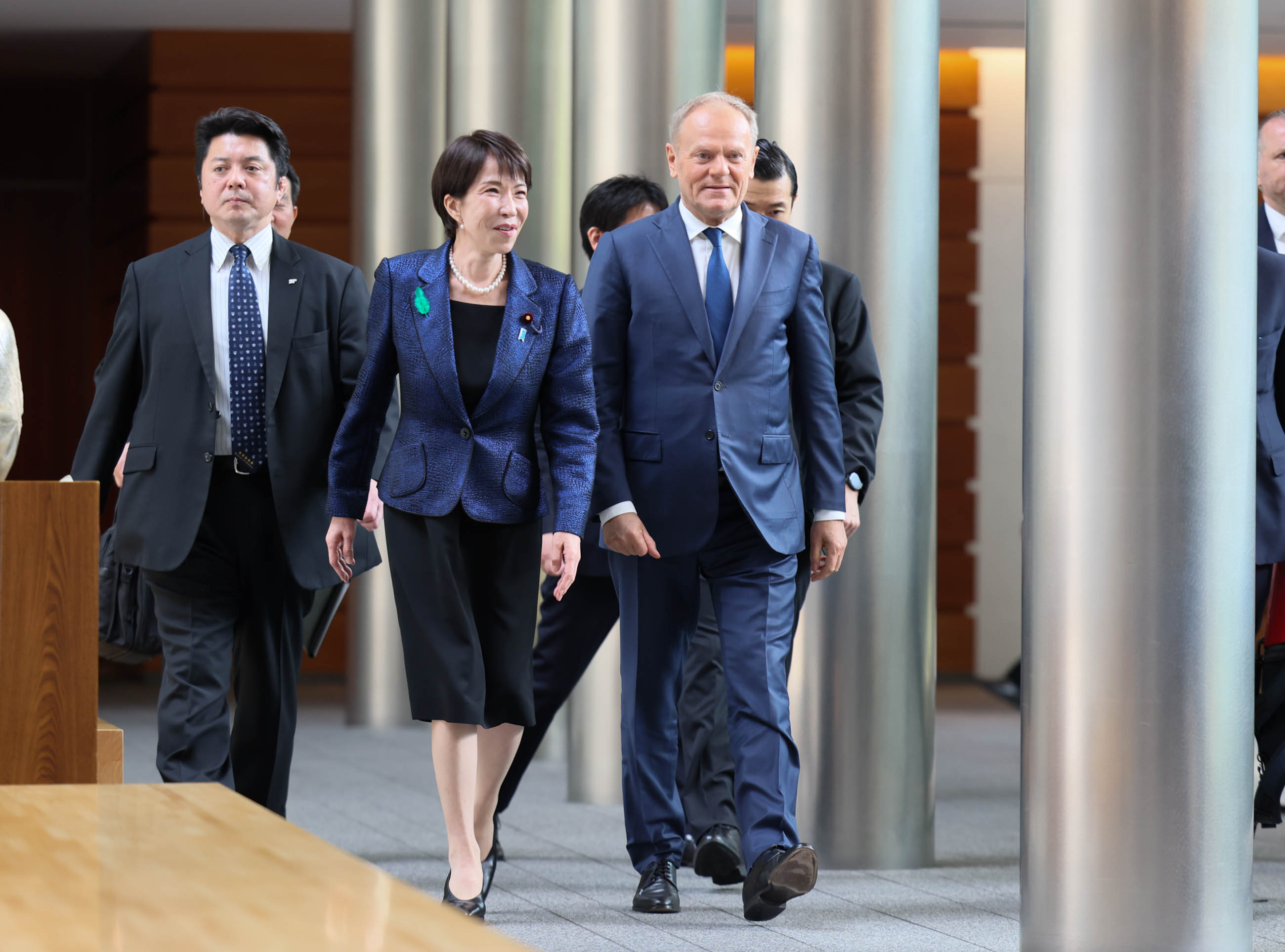 The two leaders ahead of the summit meeting (2)