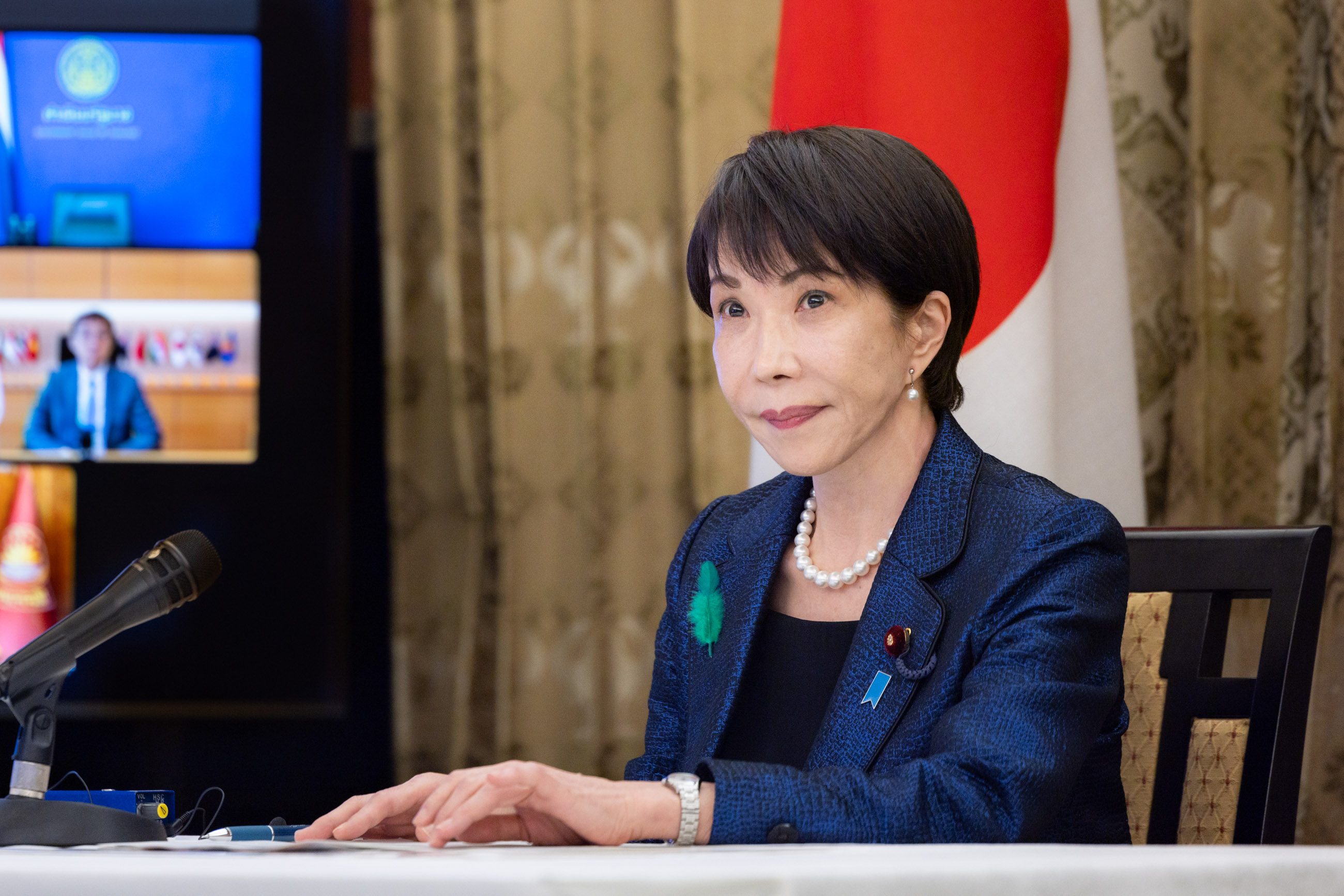 Prime Minister Takaichi attending the summit (1)