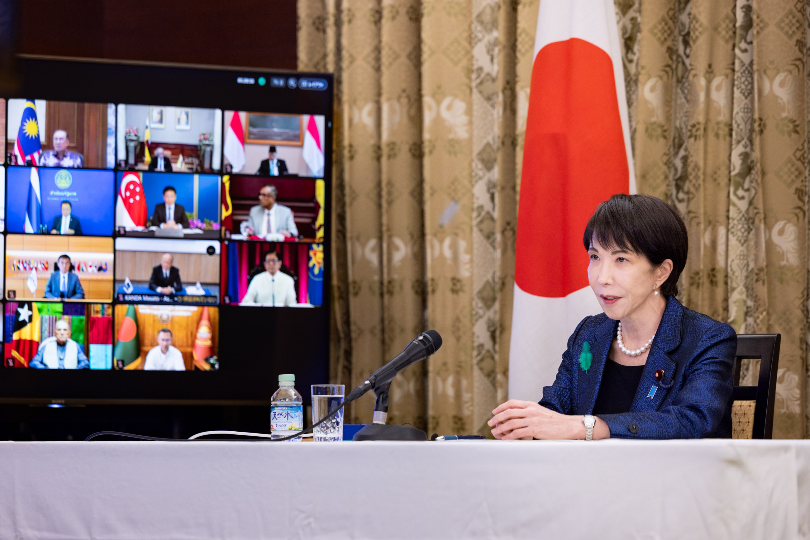 Prime Minister Takaichi attending the summit (4)