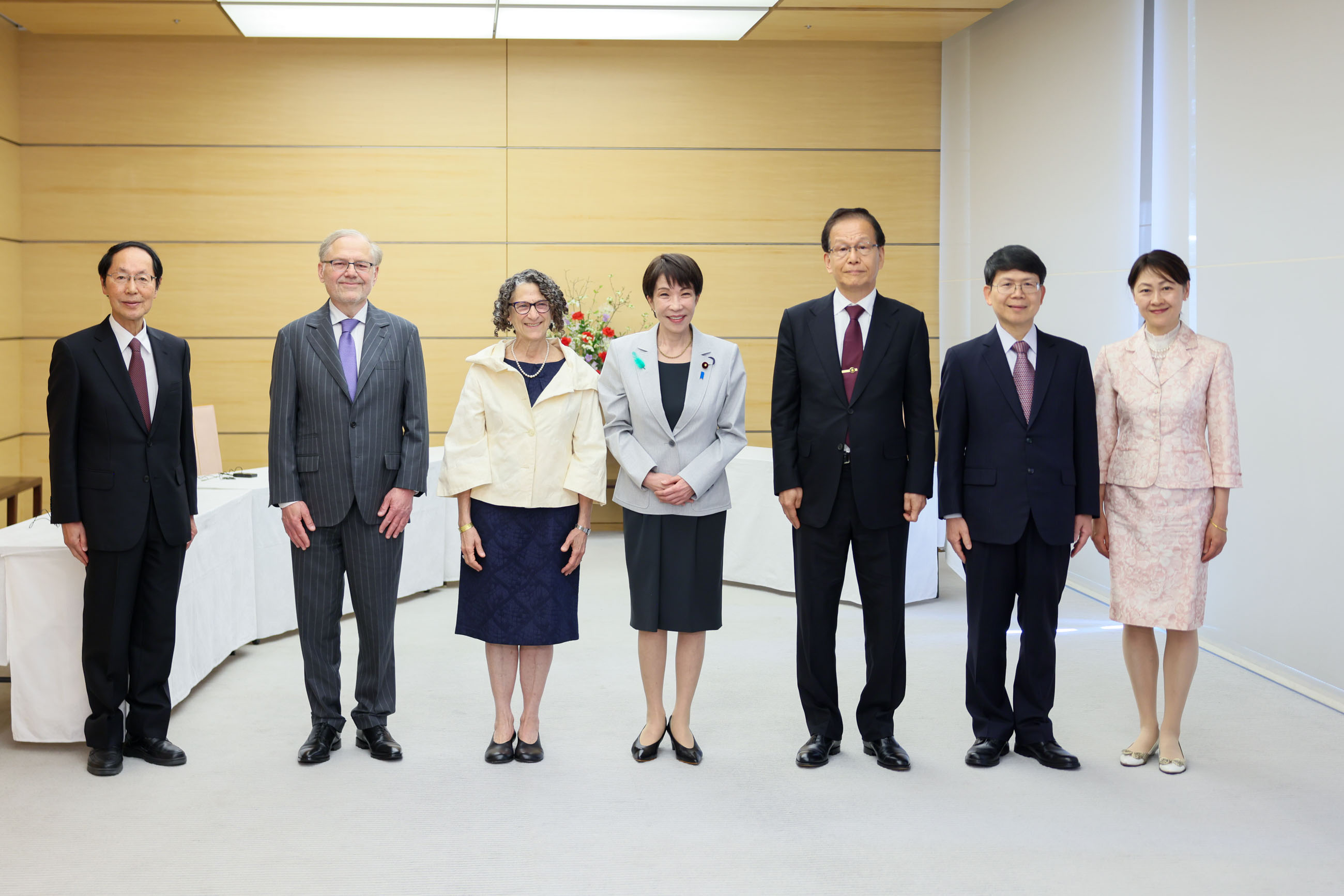 Prime Minister Takaichi receiving a courtesy call (1)