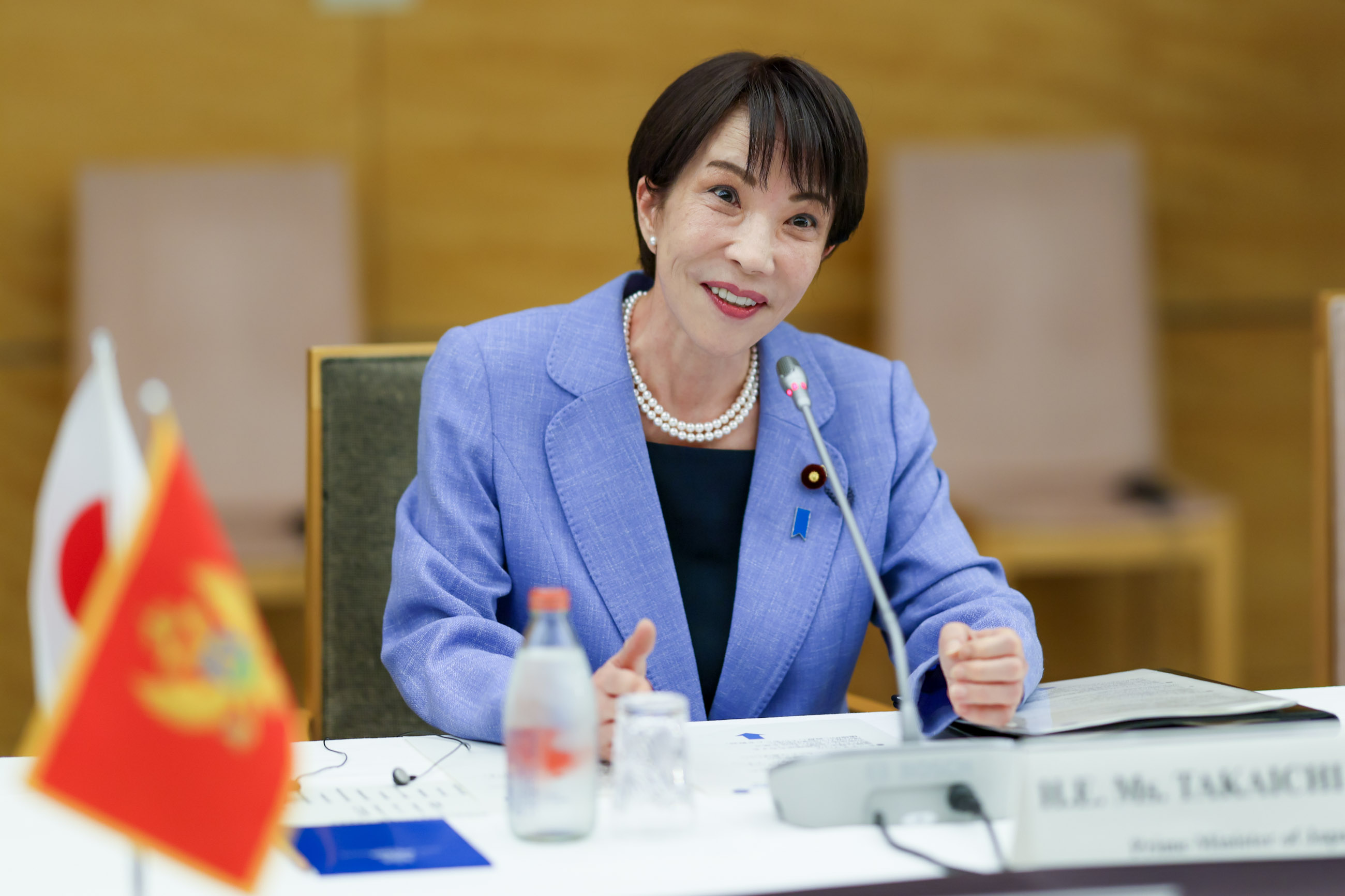 Prime Minister Takaichi holding a meeting with President Milatović (7)