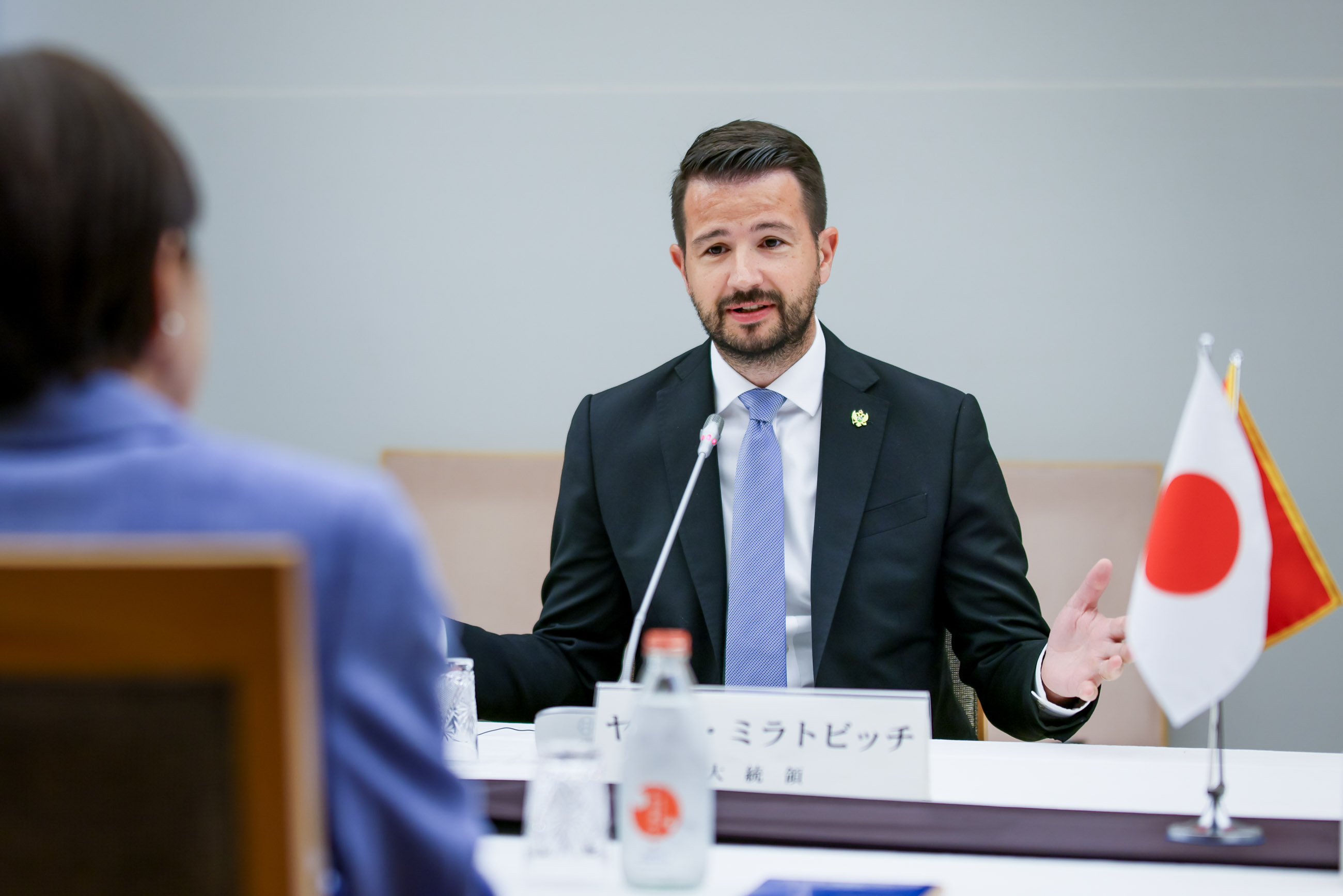 Prime Minister Takaichi holding a meeting with President Milatović (9)
