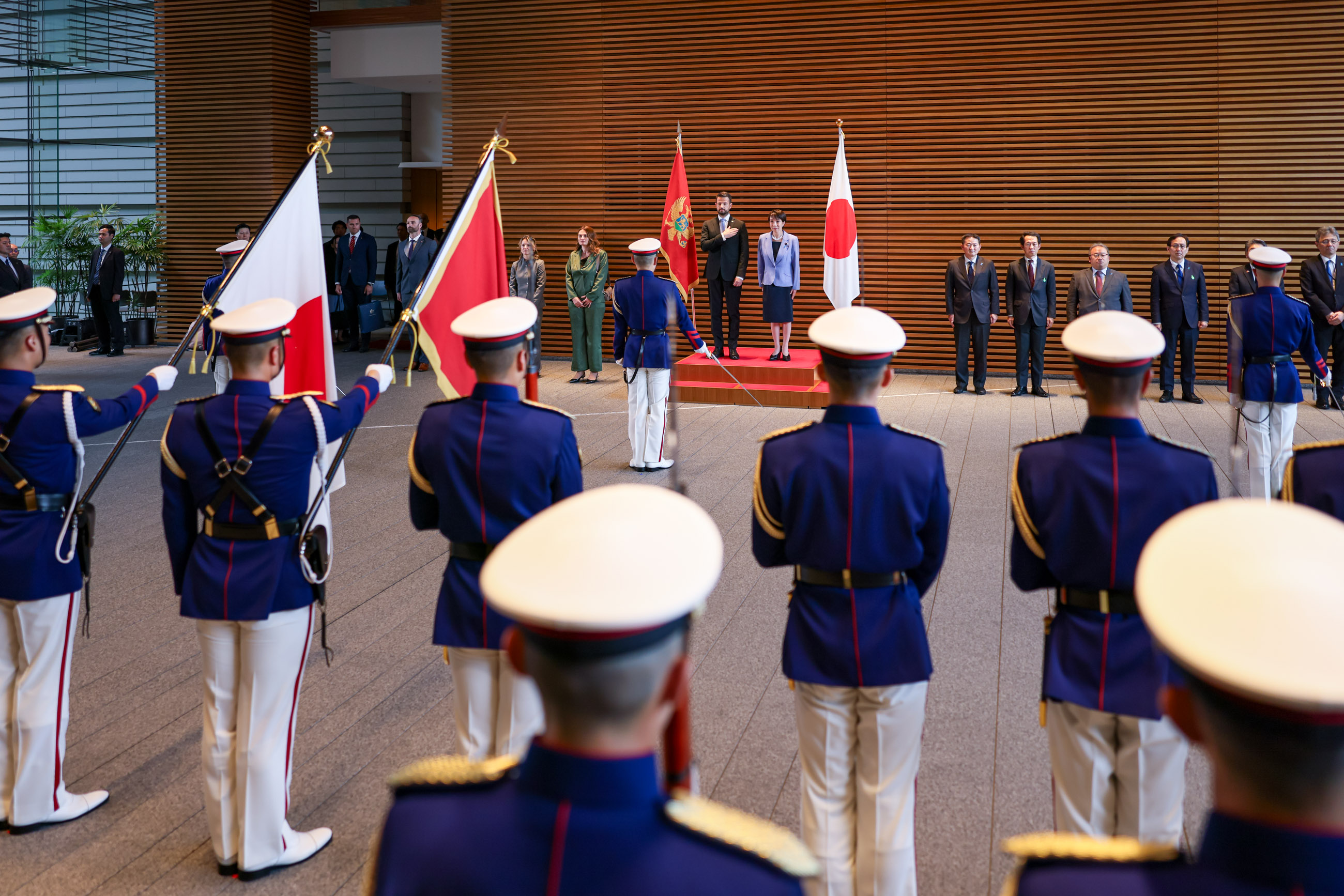 Salute and guard of honor ceremony (1)
