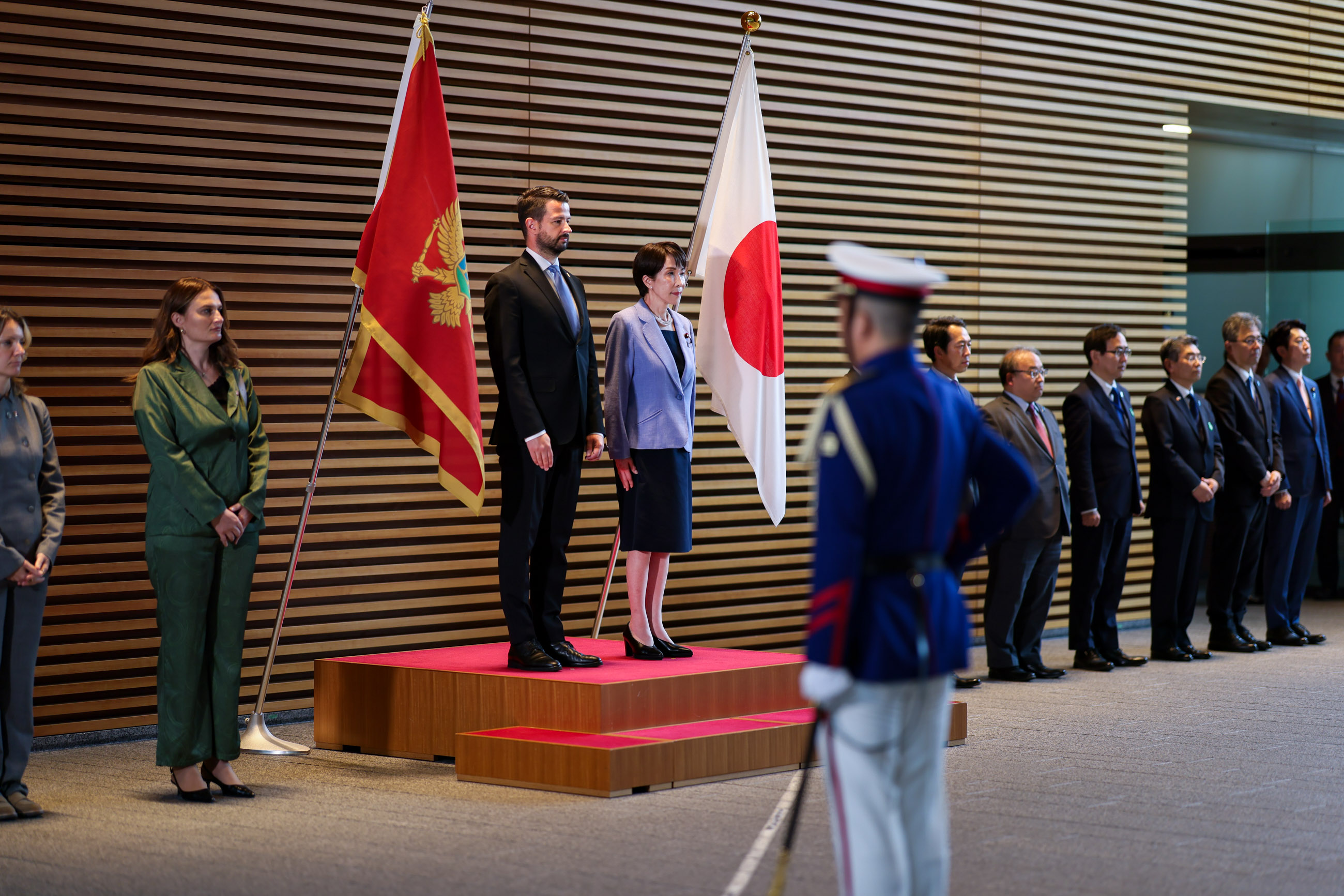 Salute and guard of honor ceremony (3)