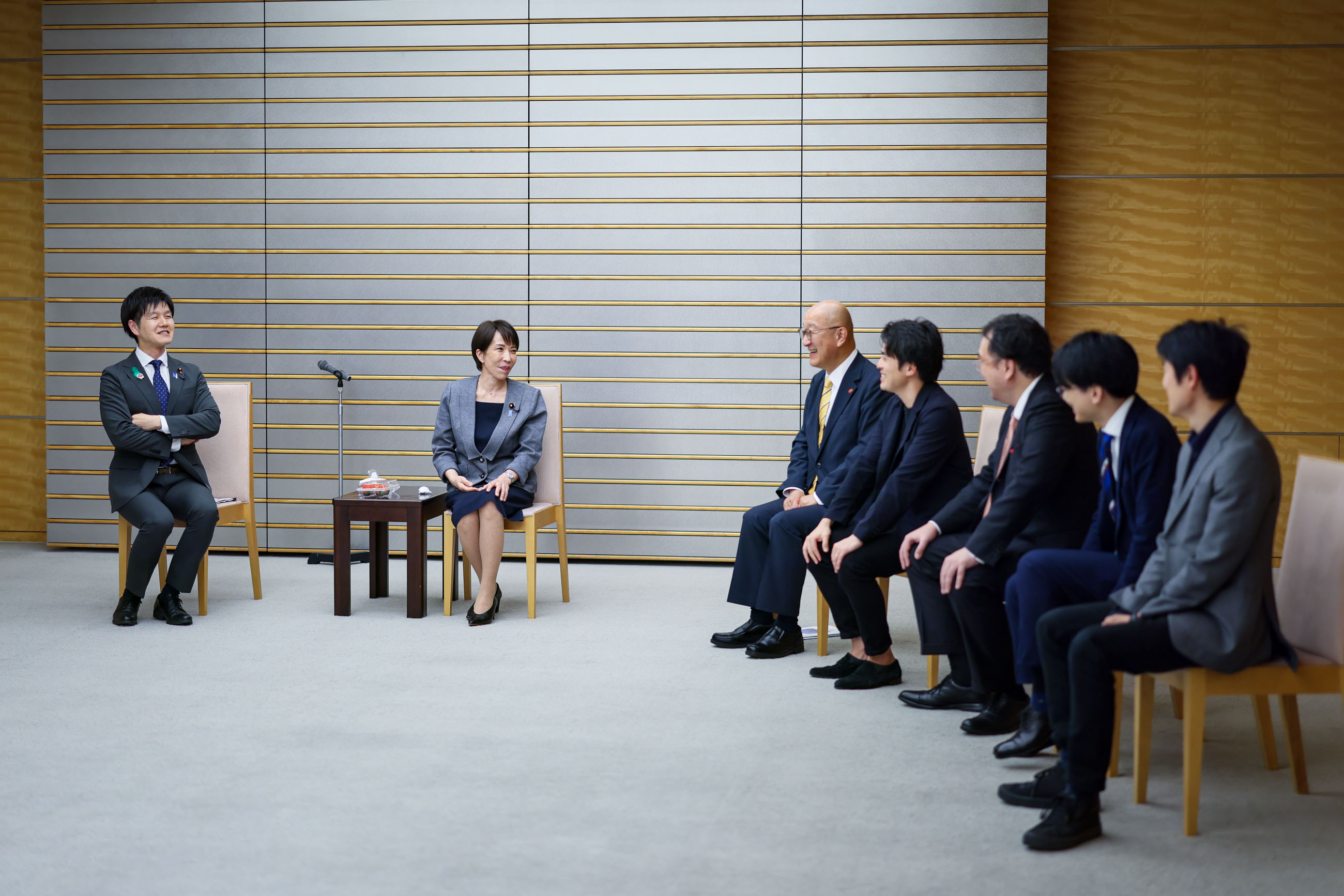 Prime Minister Takaichi holding a meeting (3)