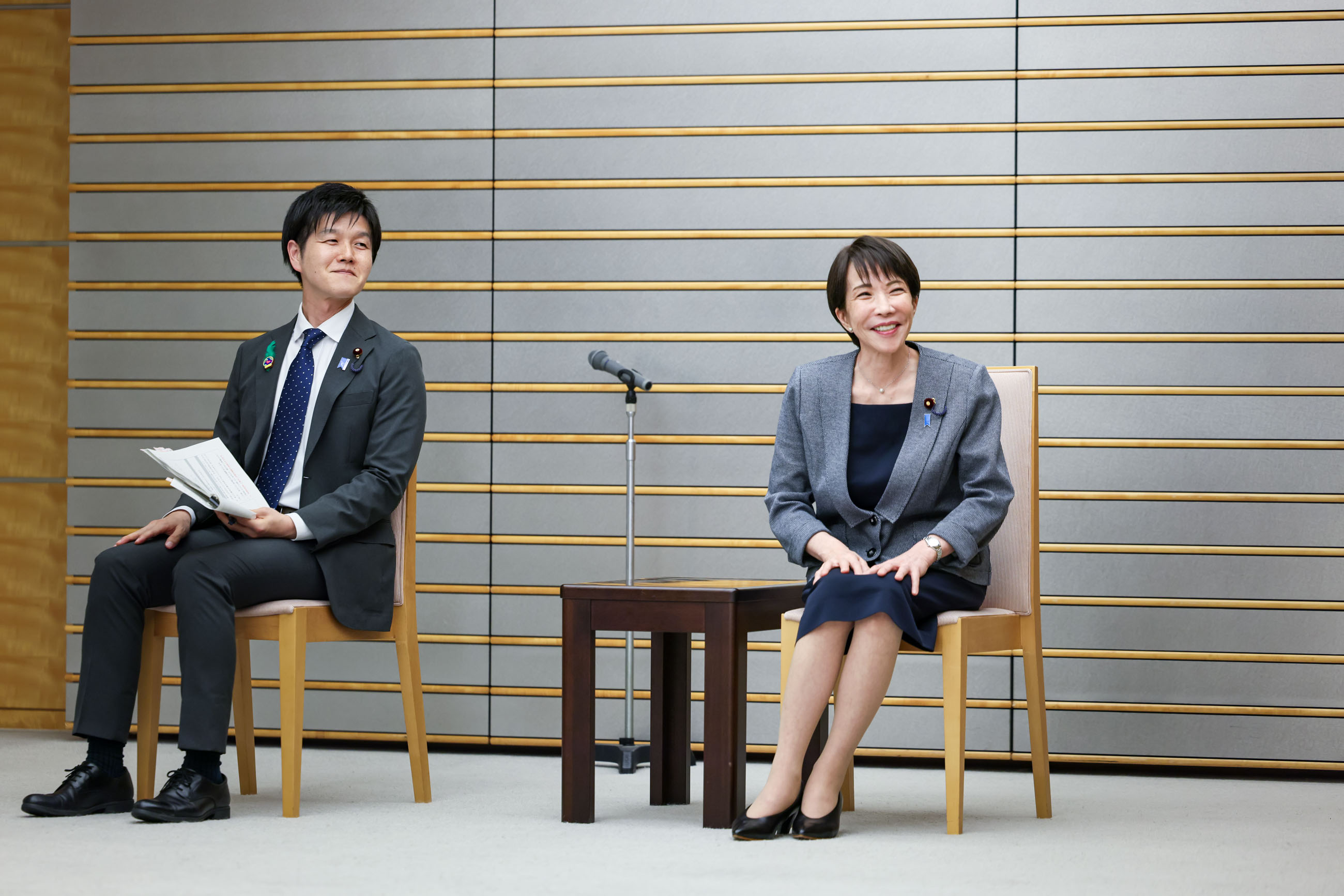 Prime Minister Takaichi holding a meeting (5)
