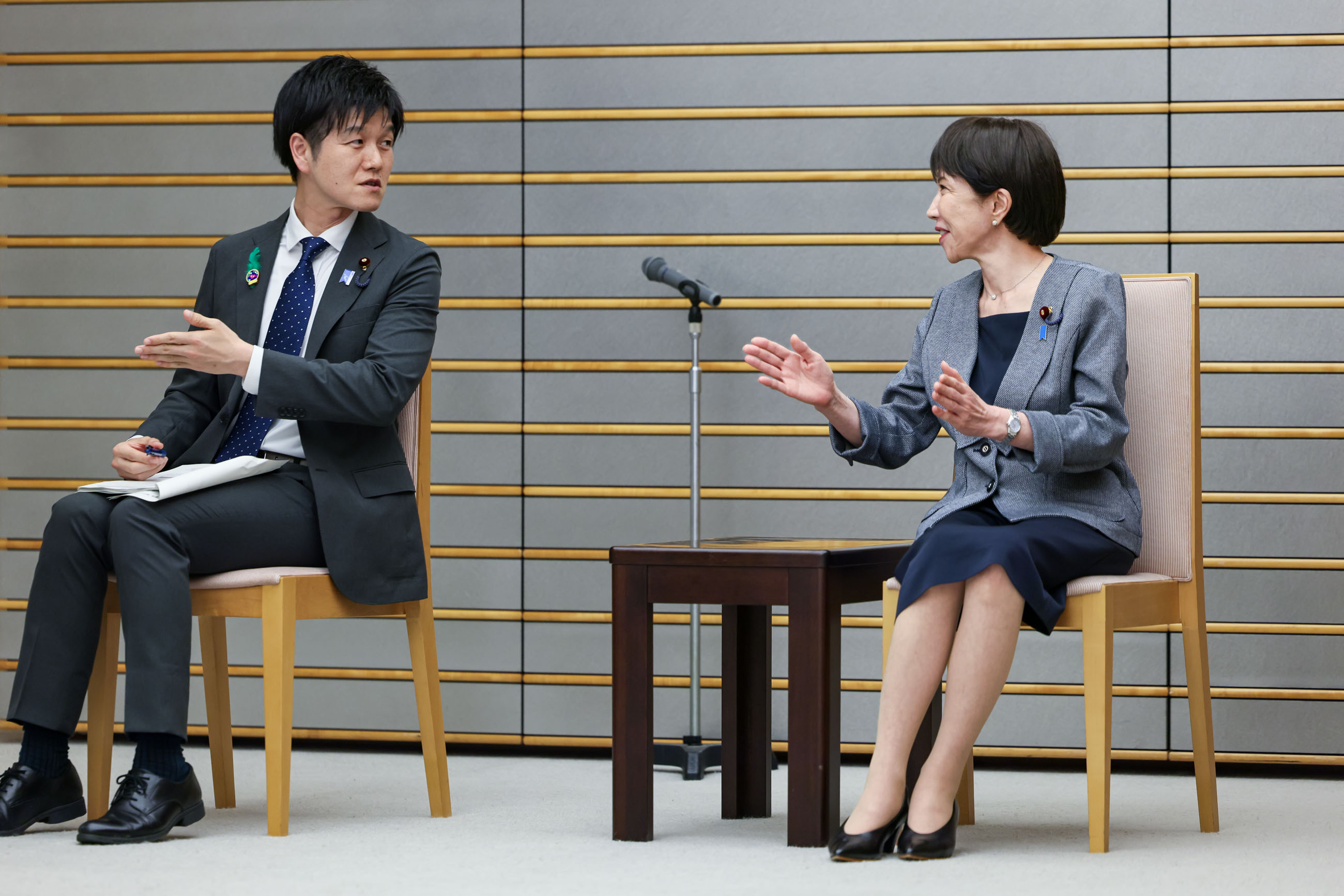 Prime Minister Takaichi holding a meeting (6)