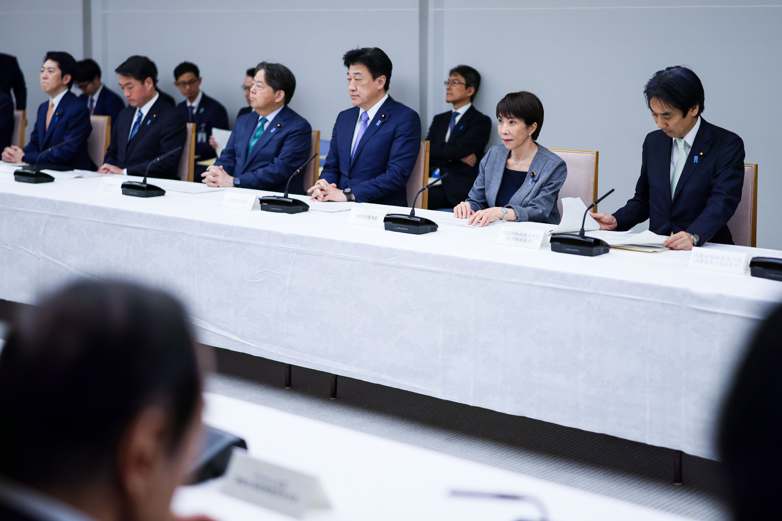 Prime Minister Takaichi attending the meeting (4)