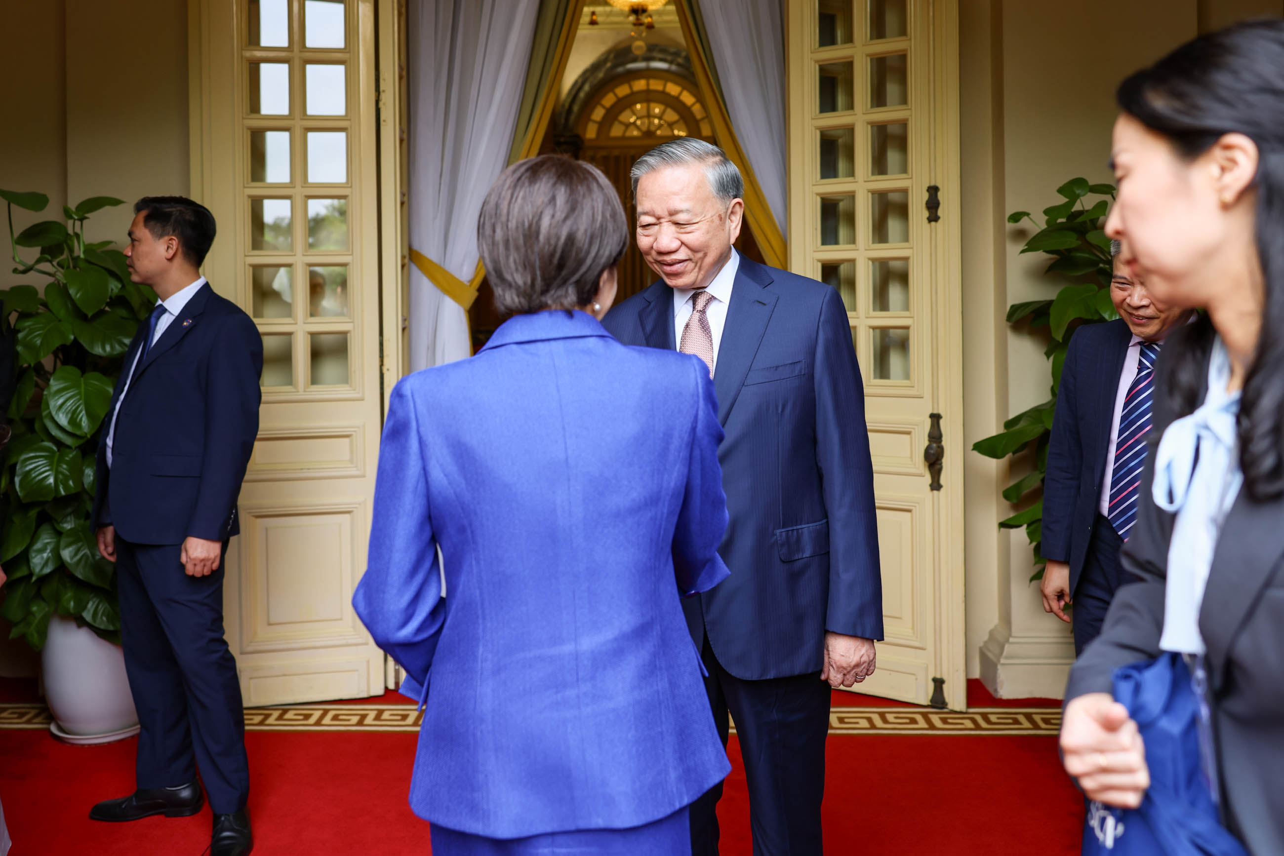 Prime Minister Takaichi ahead of the Summit Meeting with General Secretary and President H.E. Mr. To Lam (1)