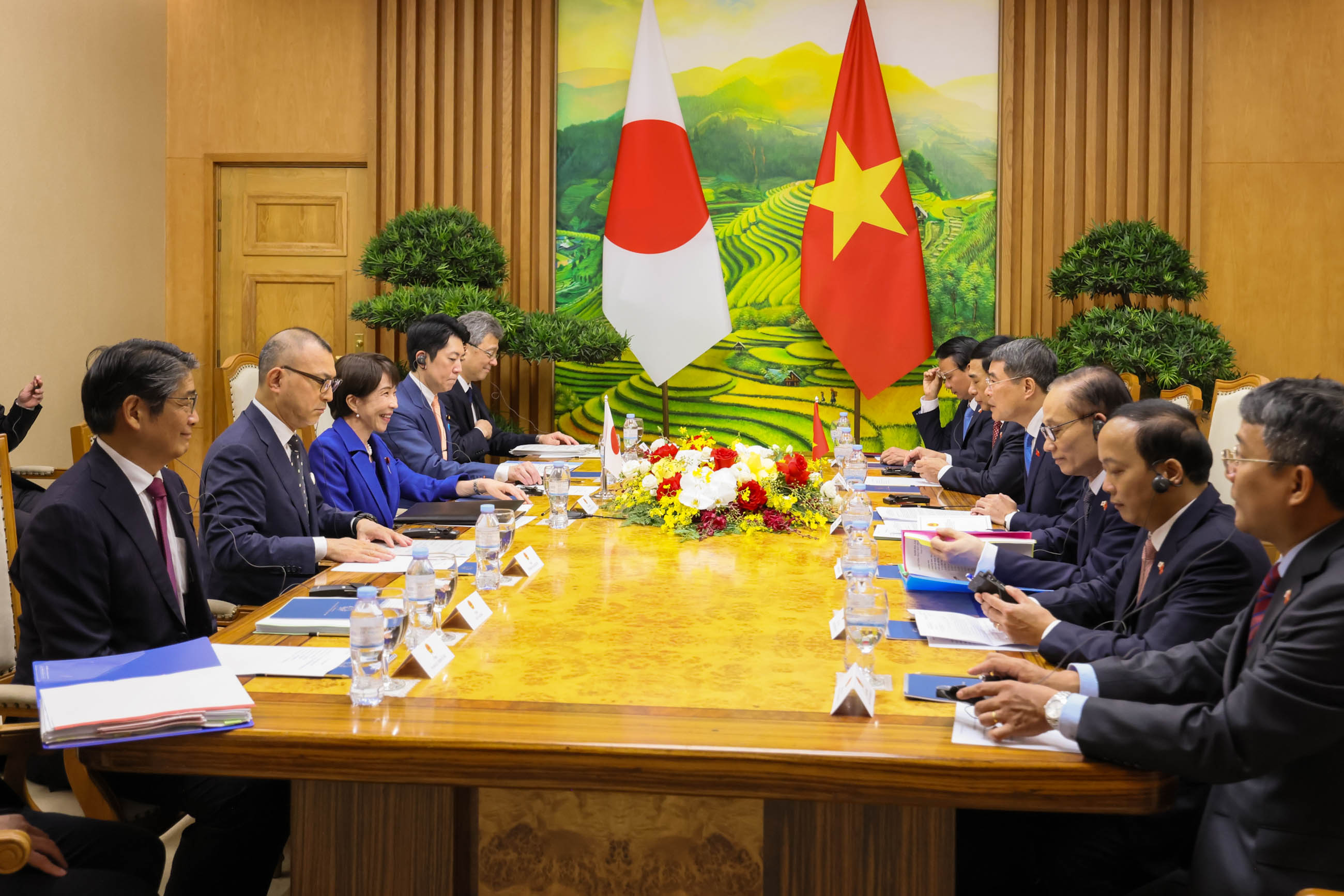 Japan-Viet Nam Summit Meeting (Small-Group Meeting)