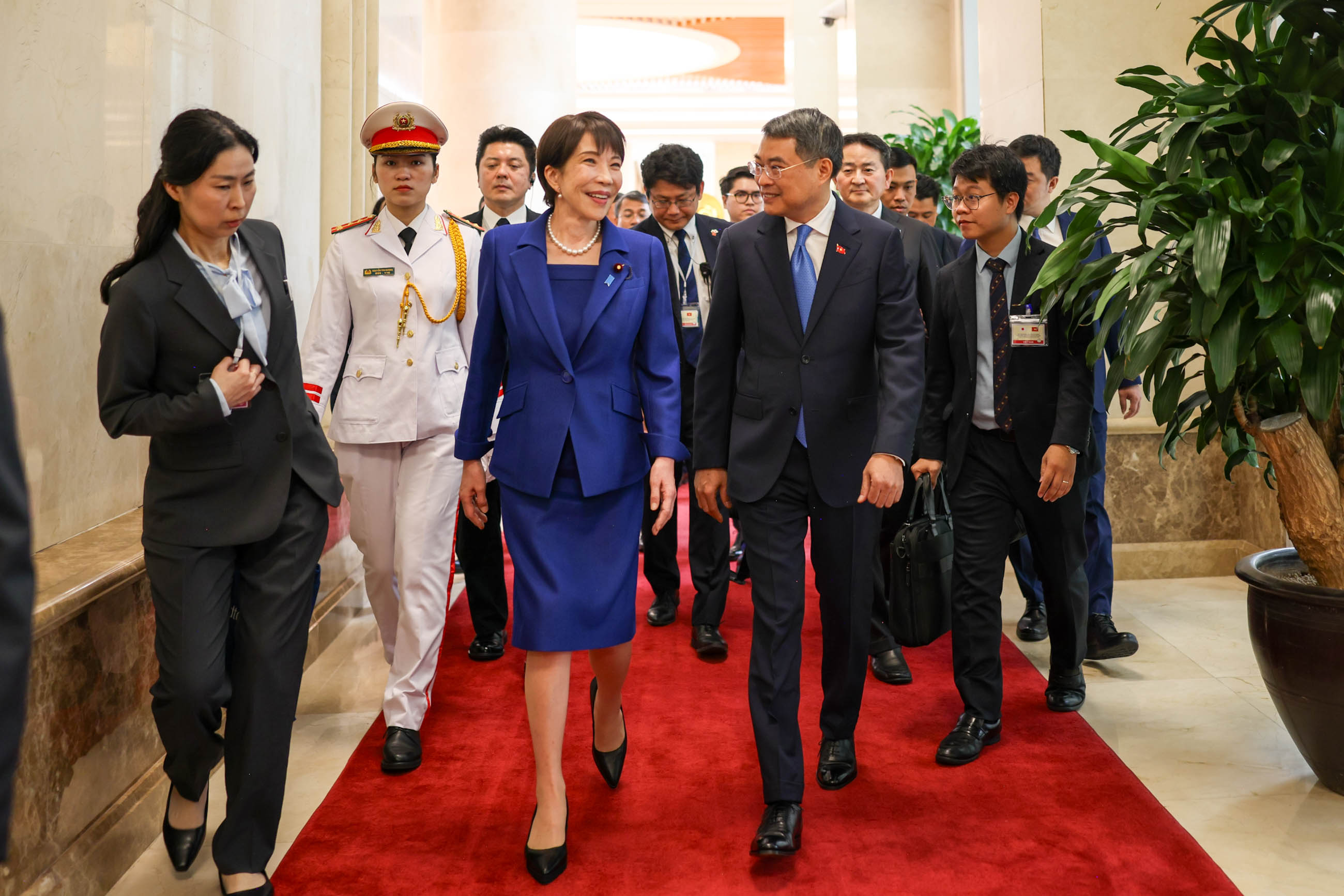 Prime Minister Takaichi ahead of the Japan-Viet Nam Summit Meeting (Expanded Meeting)