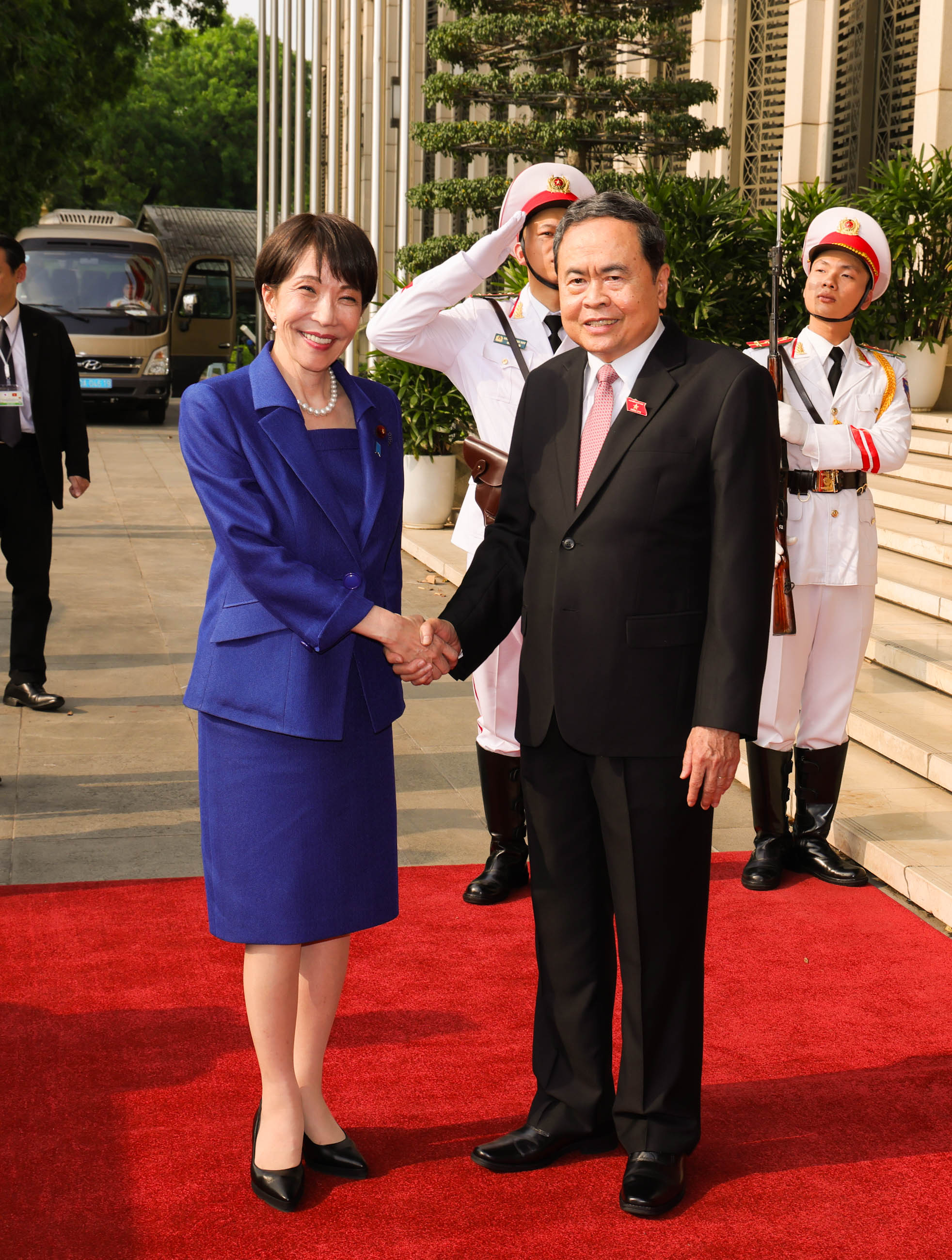 Prime Minister Takaichi ahead of the Meeting with H.E. Mr. Tran Thanh Man, President of the National Assembly of Viet Nam (1)