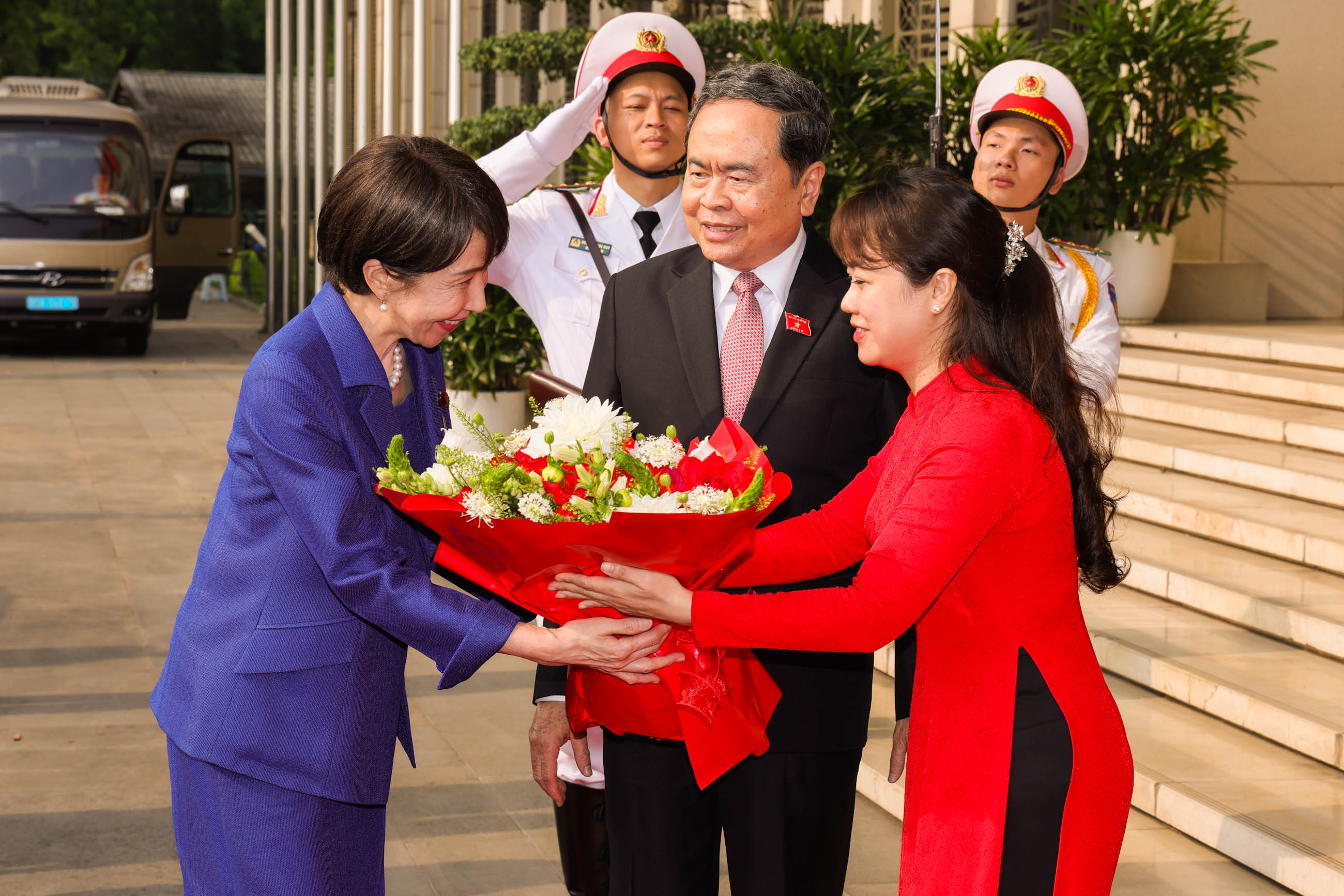 Prime Minister Takaichi ahead of the Meeting with H.E. Mr. Tran Thanh Man, President of the National Assembly of Viet Nam (2)