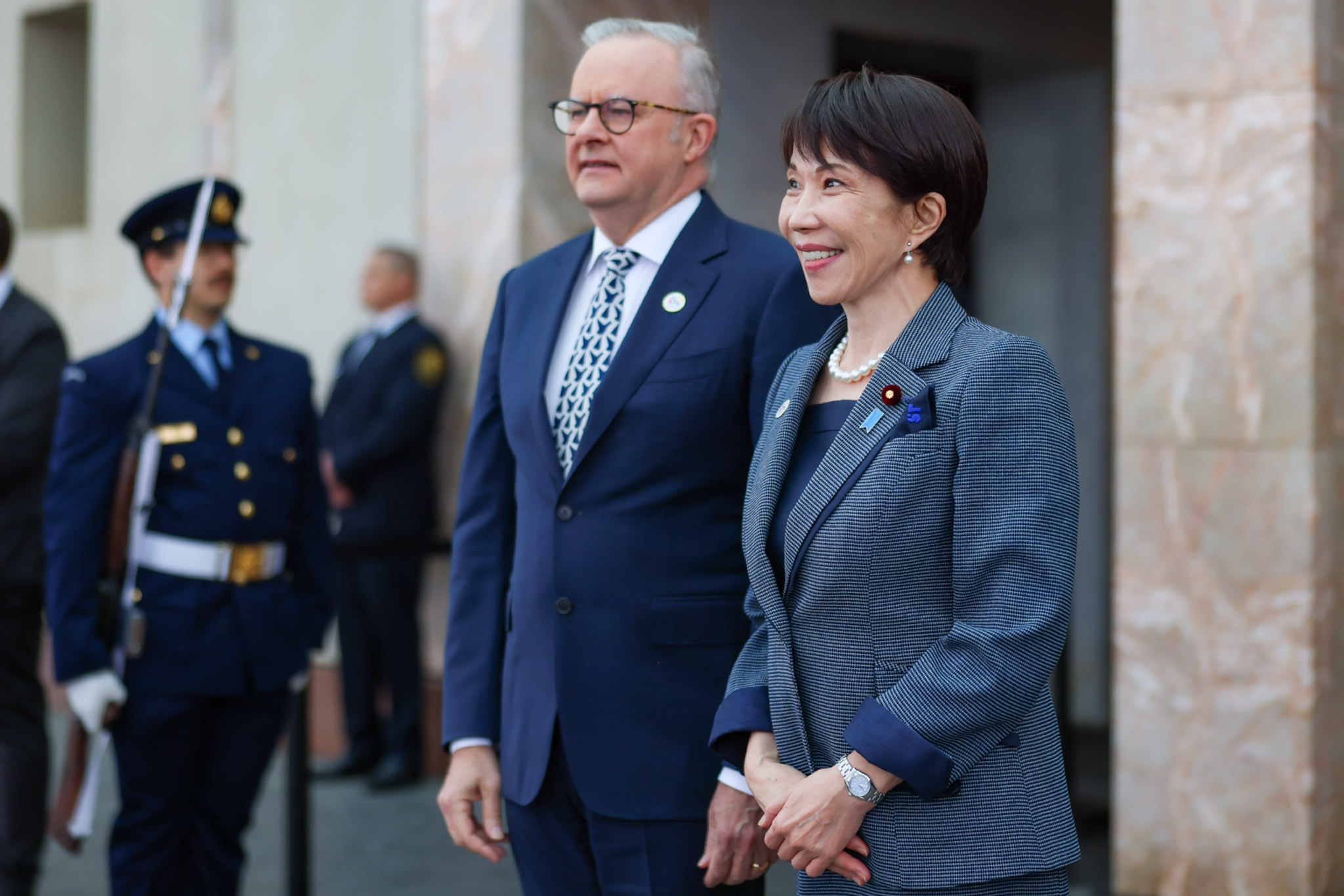 Prime Minister Takaichi ahead of the Welcome Ceremony (3)