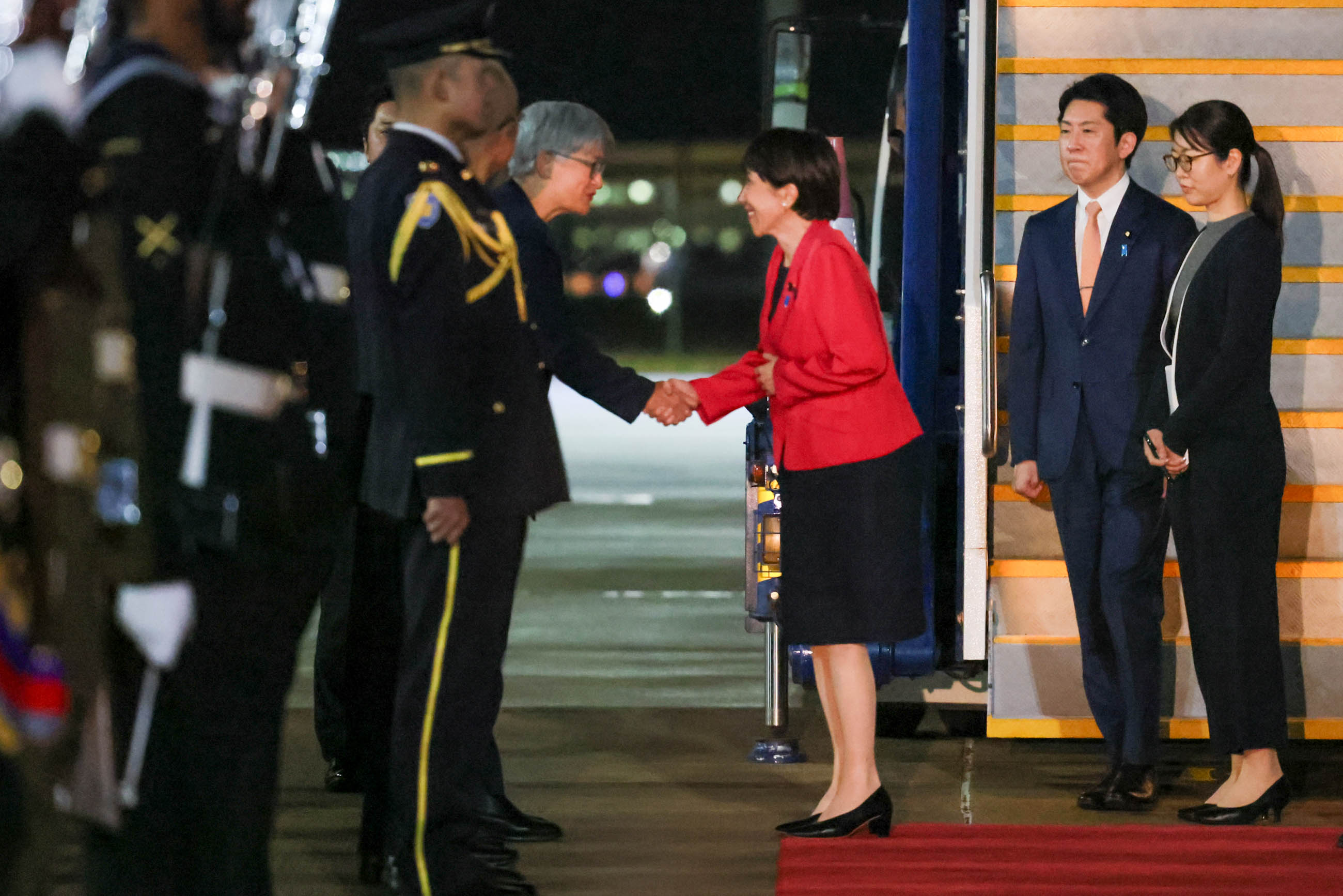 Prime Minister Takaichi arriving in Australia (4)