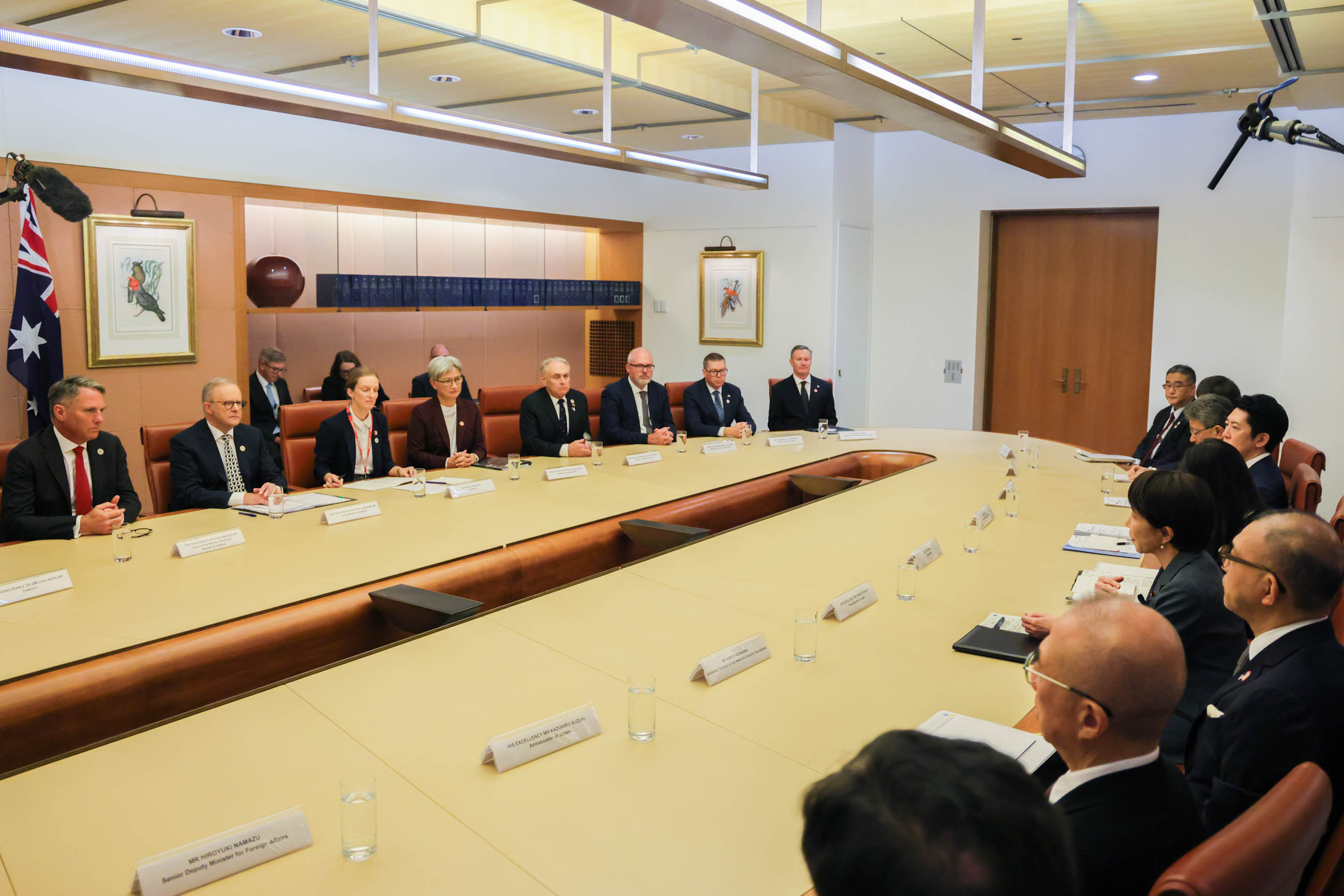 Japan-Australia Summit Meeting (expanded meeting) (2)