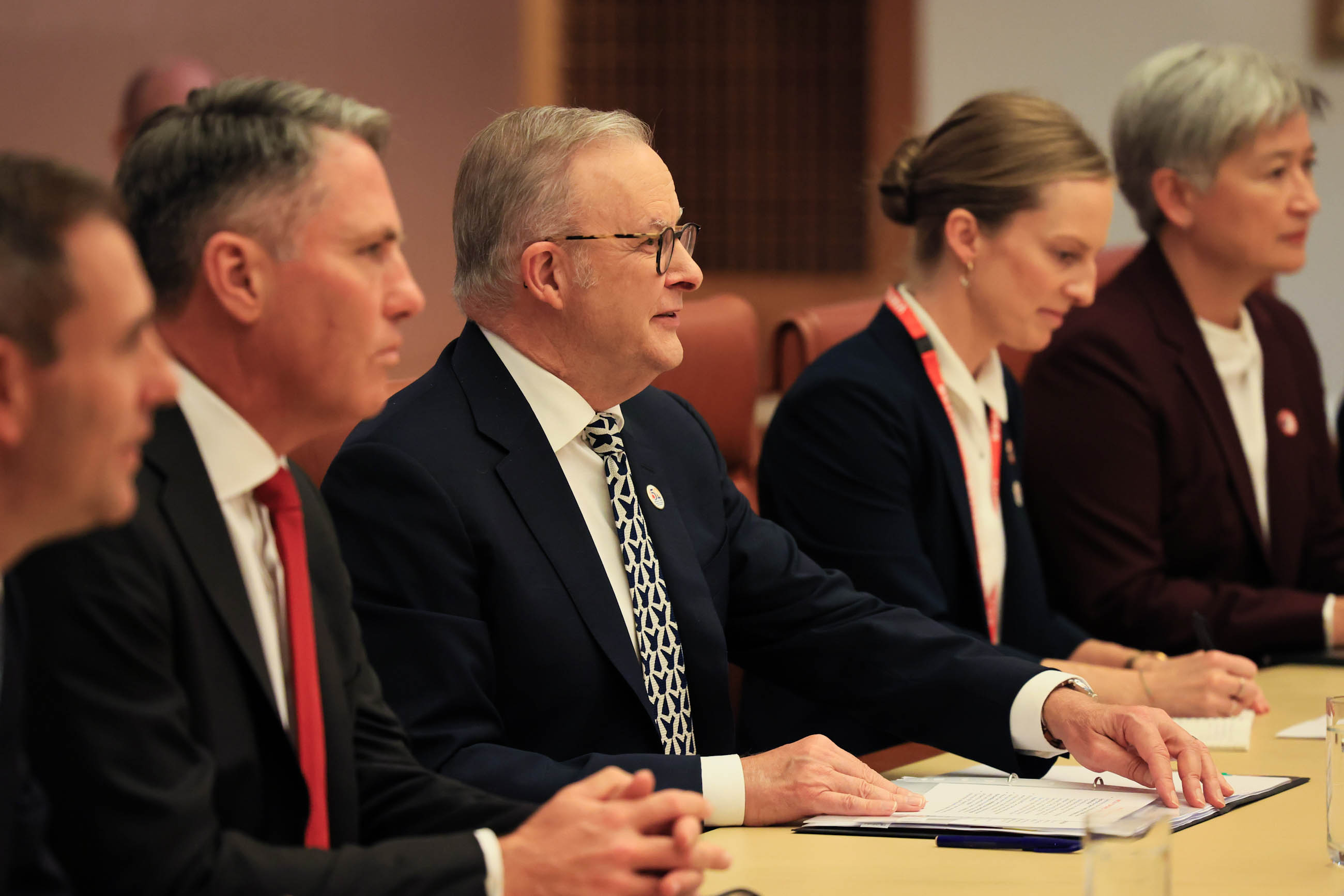Japan-Australia Summit Meeting (expanded meeting) (4)