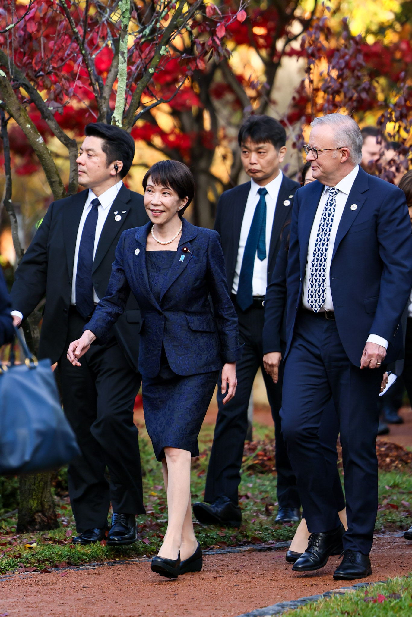 Prime Minister Takaichi ahead of the tree planting (3)