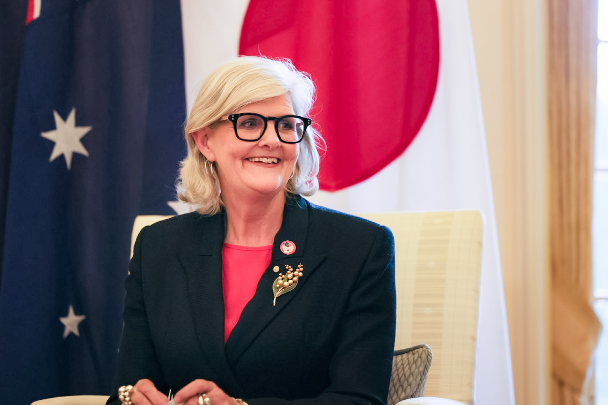 Scene from the courtesy call on Governor-General Mostyn of the Commonwealth of Australia (1)
