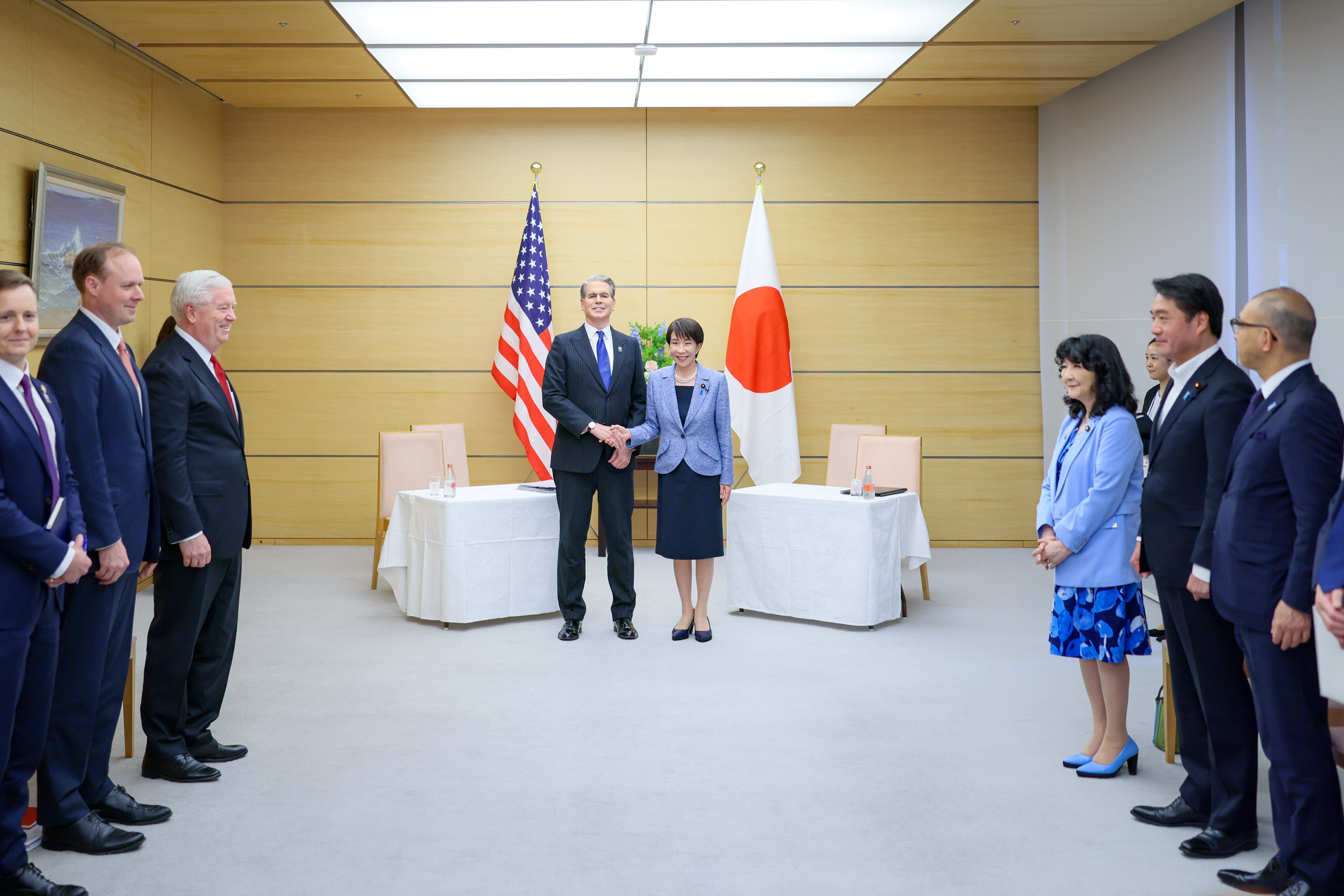 Prime Minister Takaichi receiving a courtesy call (3)