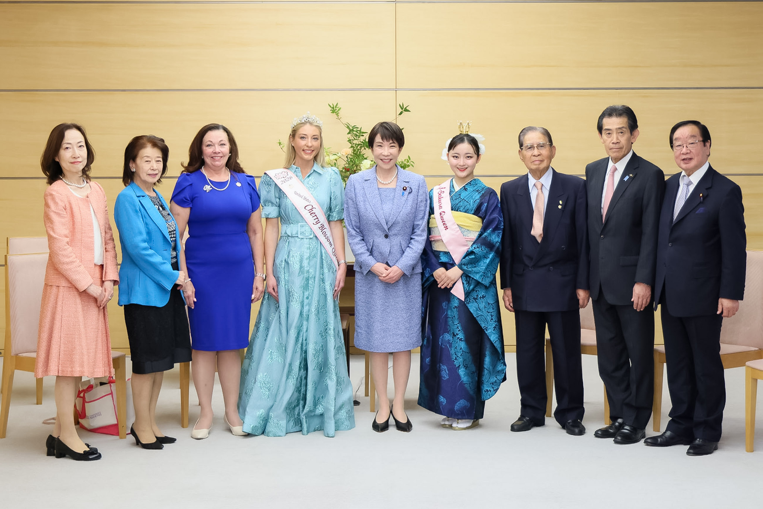 Prime Minister Takaichi receiving a courtesy call (2)