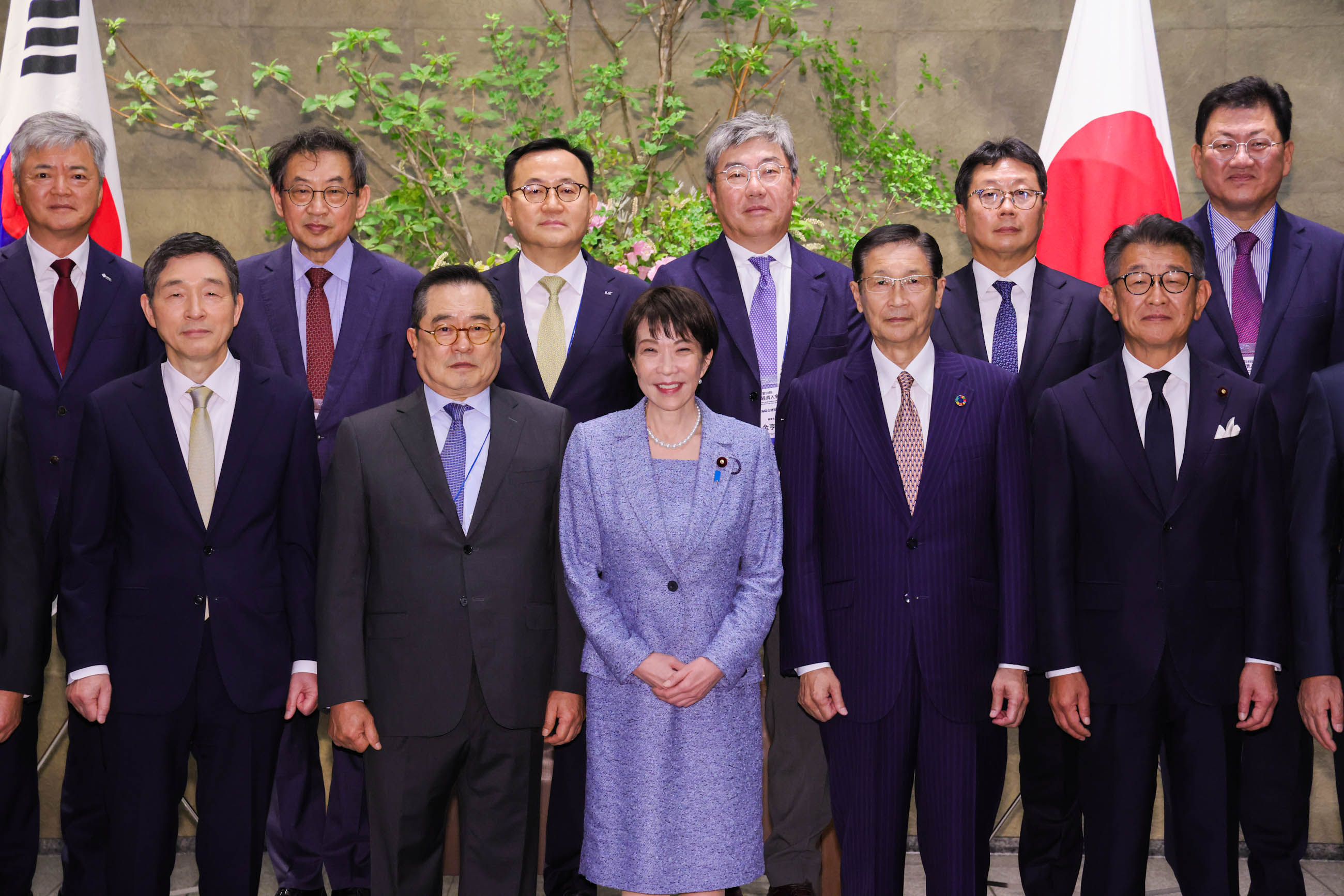 Prime Minister Takaichi receiving a courtesy call (1)