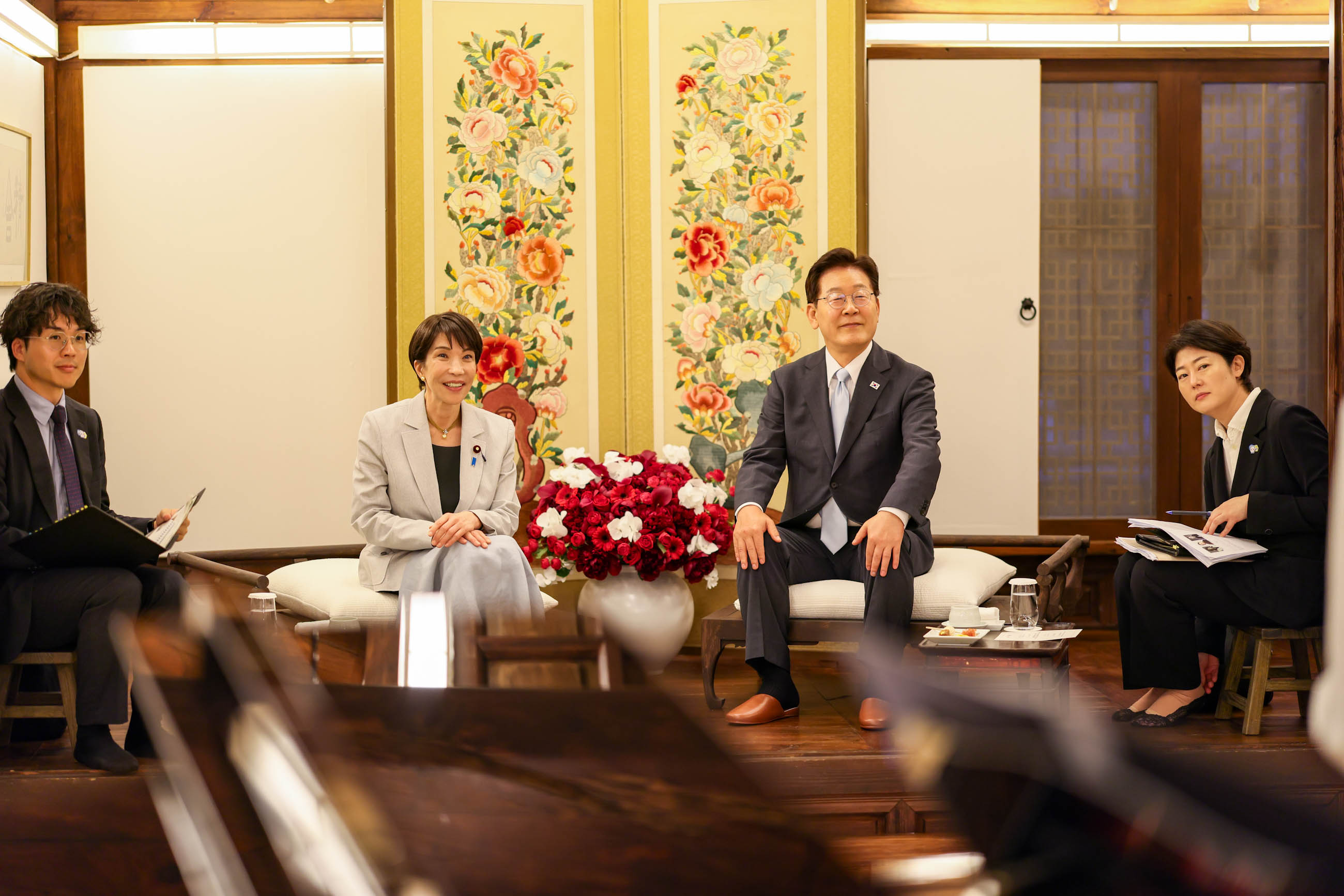 Prime Minister Takaichi at the post-dinner event (1)
