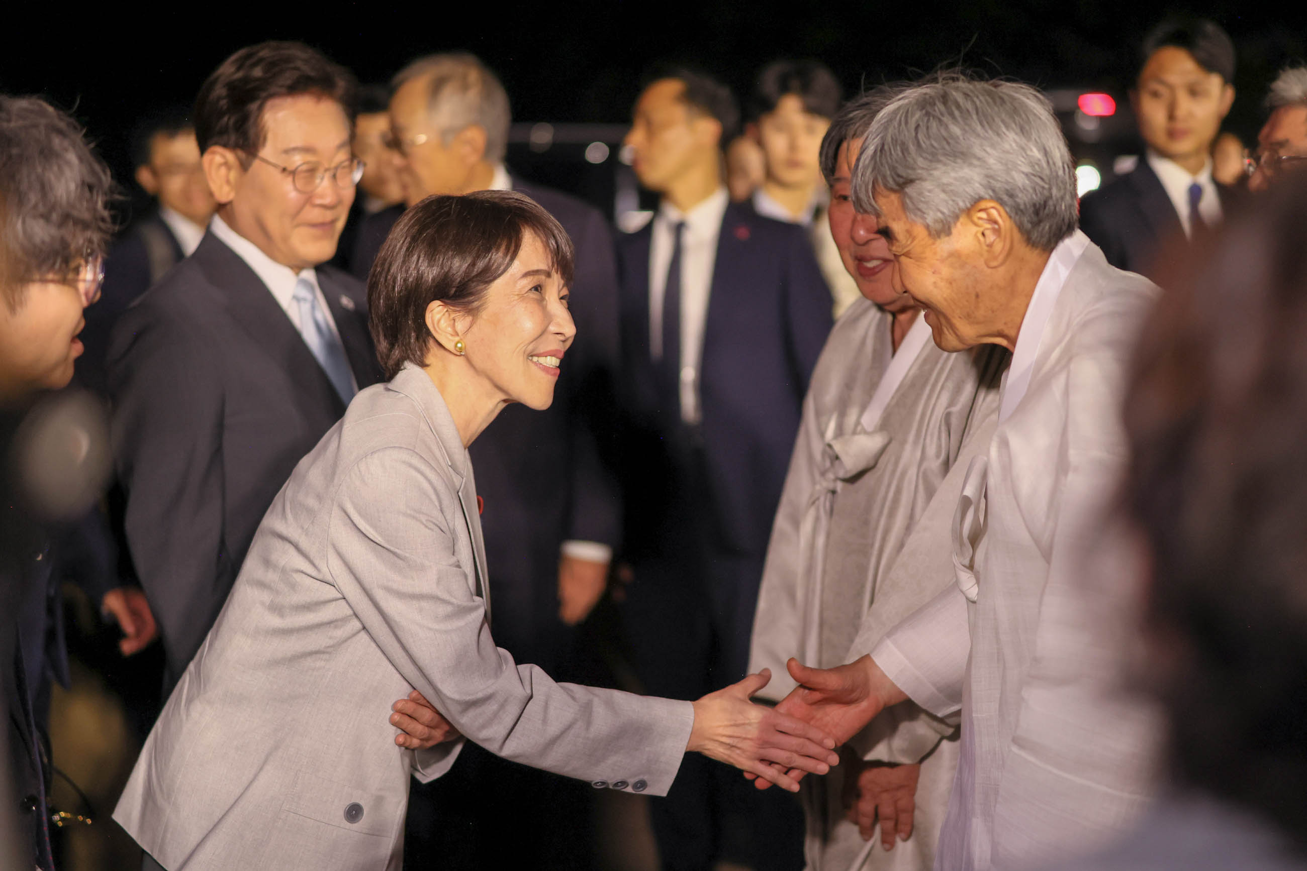 Prime Minister Takaichi at the post-dinner event (8)