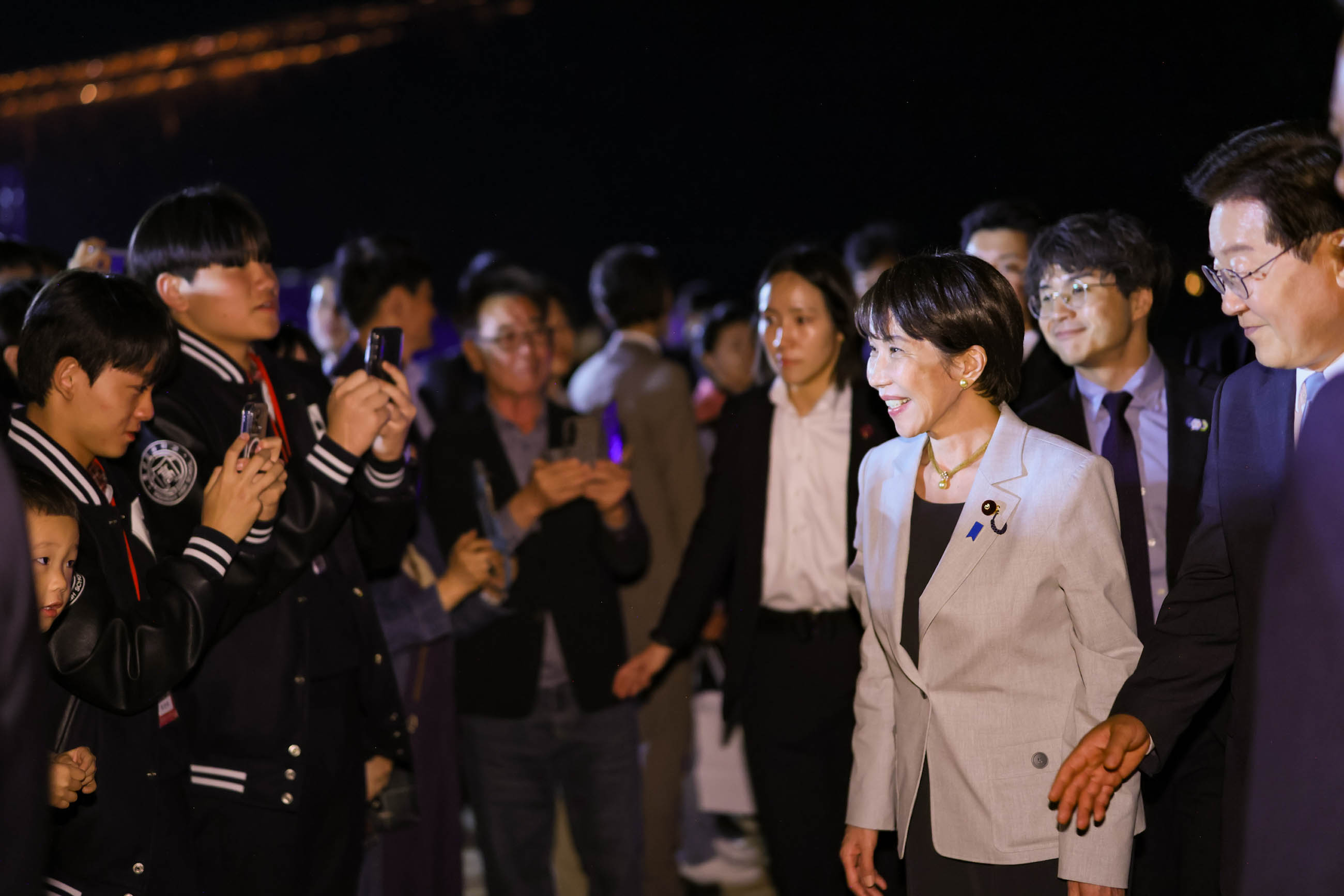 Prime Minister Takaichi at the post-dinner event (9)