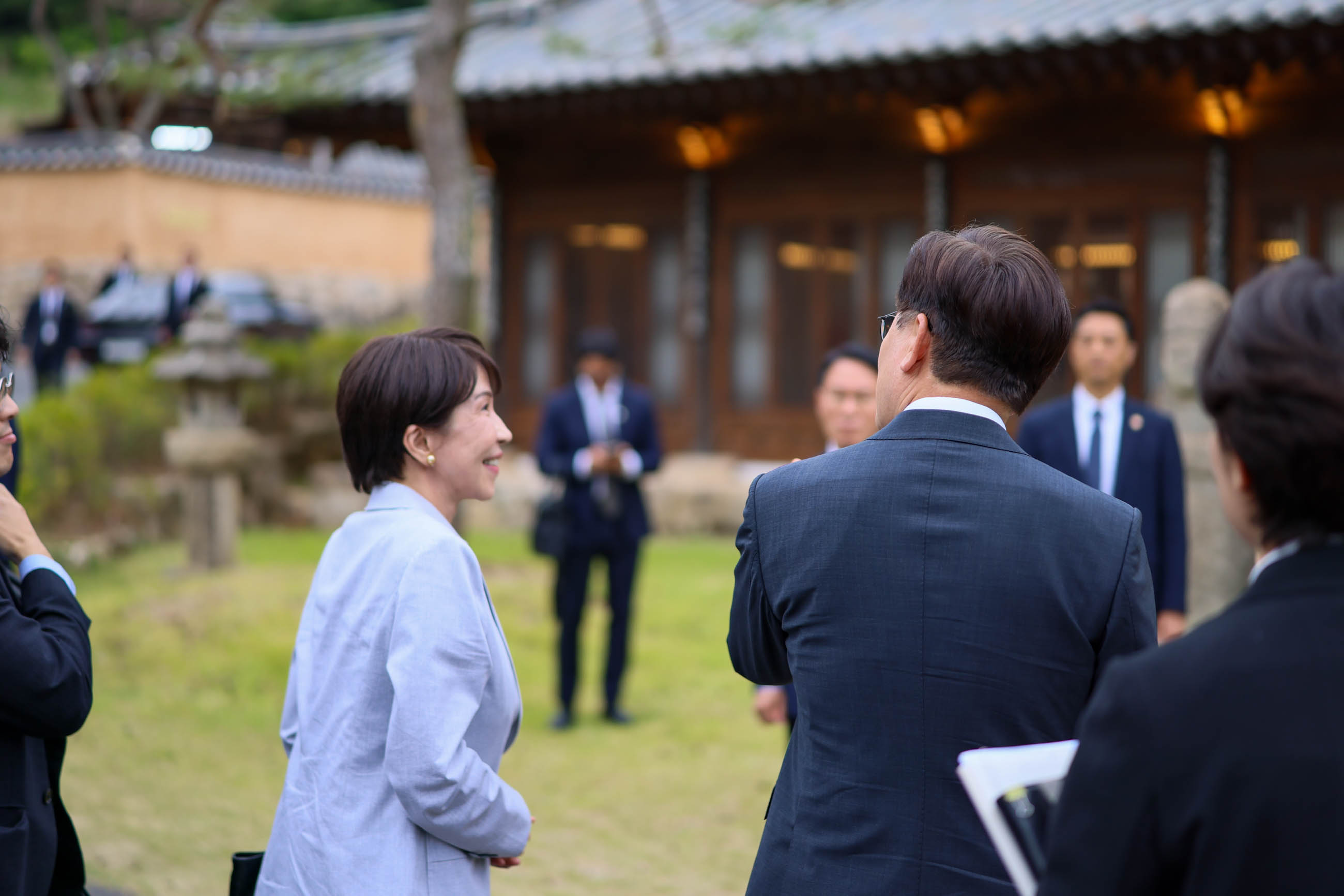 The two leaders ahead of the dinner (1)