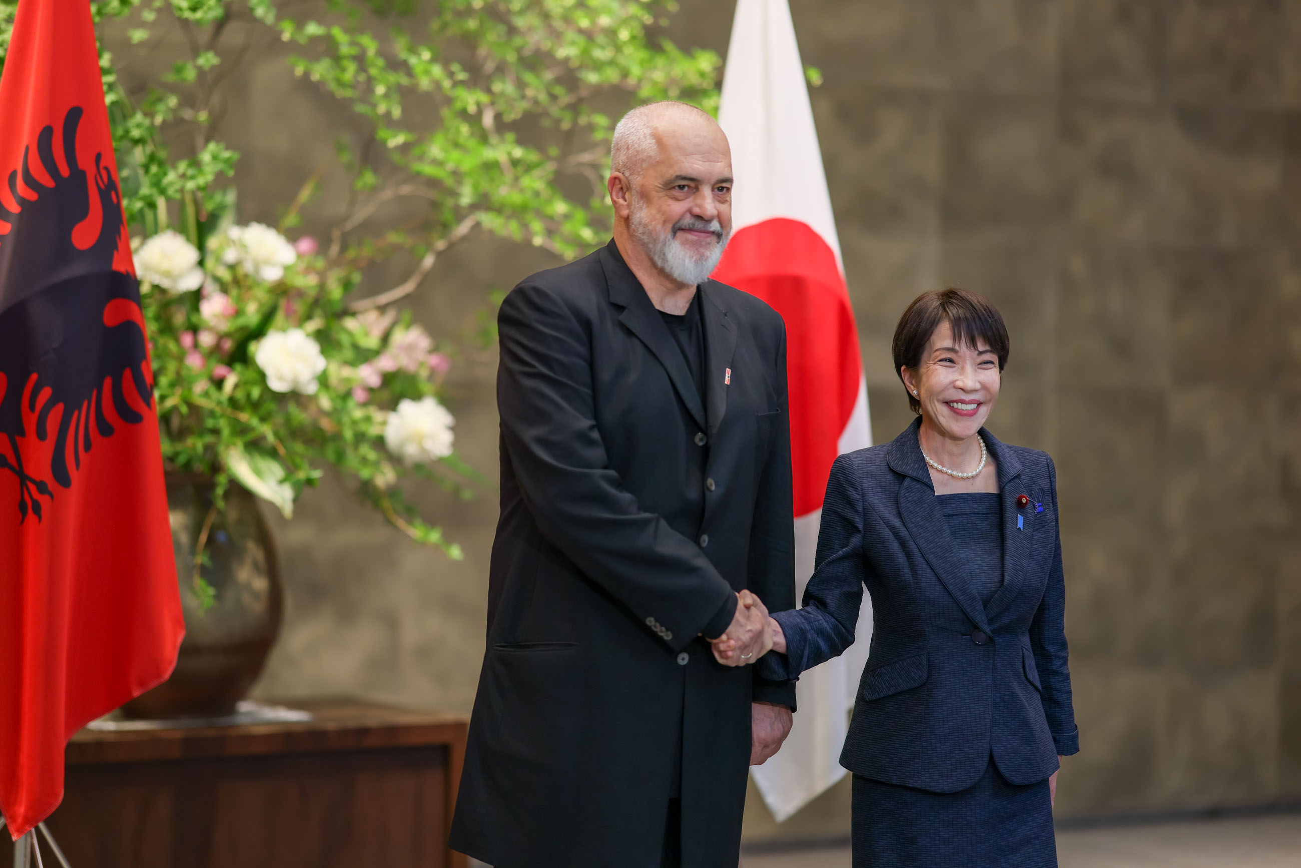 Japan-Albania Summit Meeting (4)