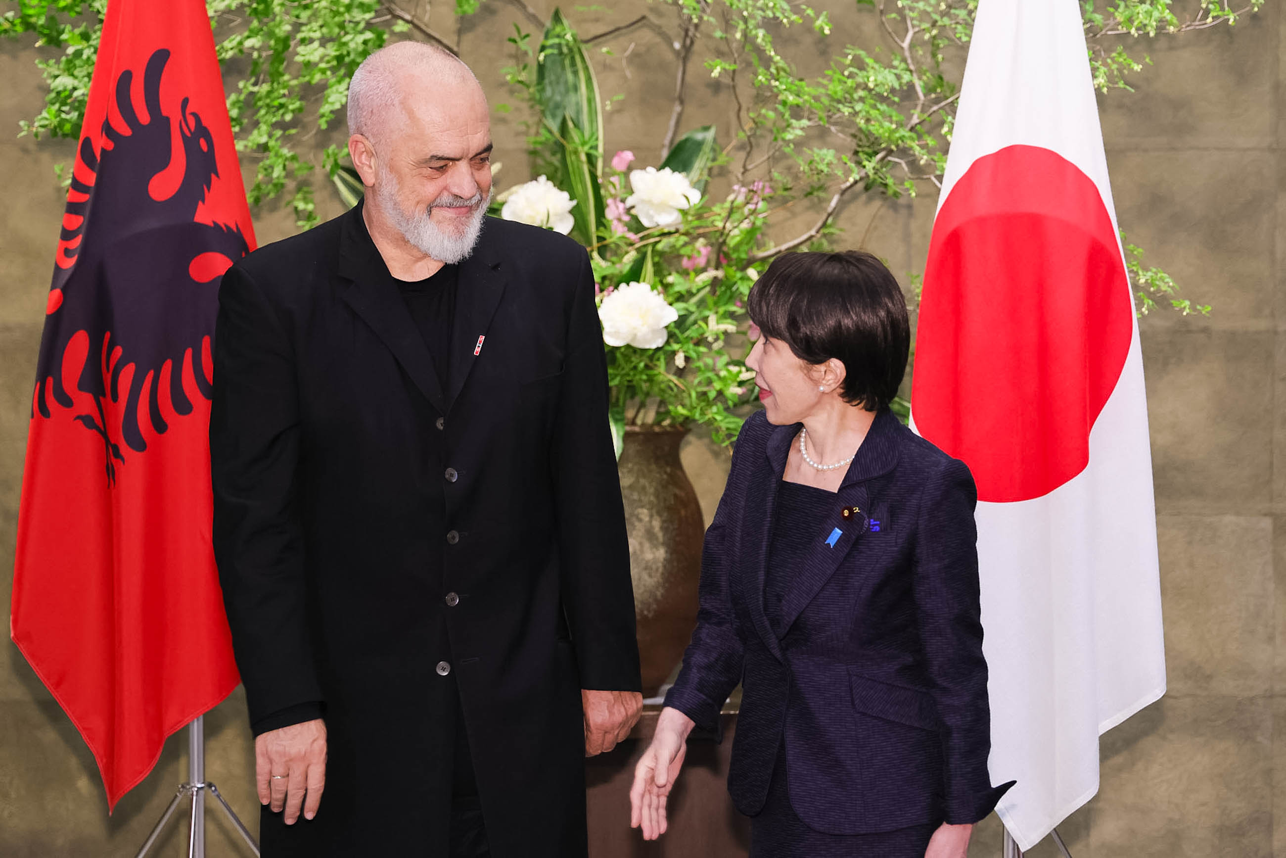 Japan-Albania Summit Meeting (5)
