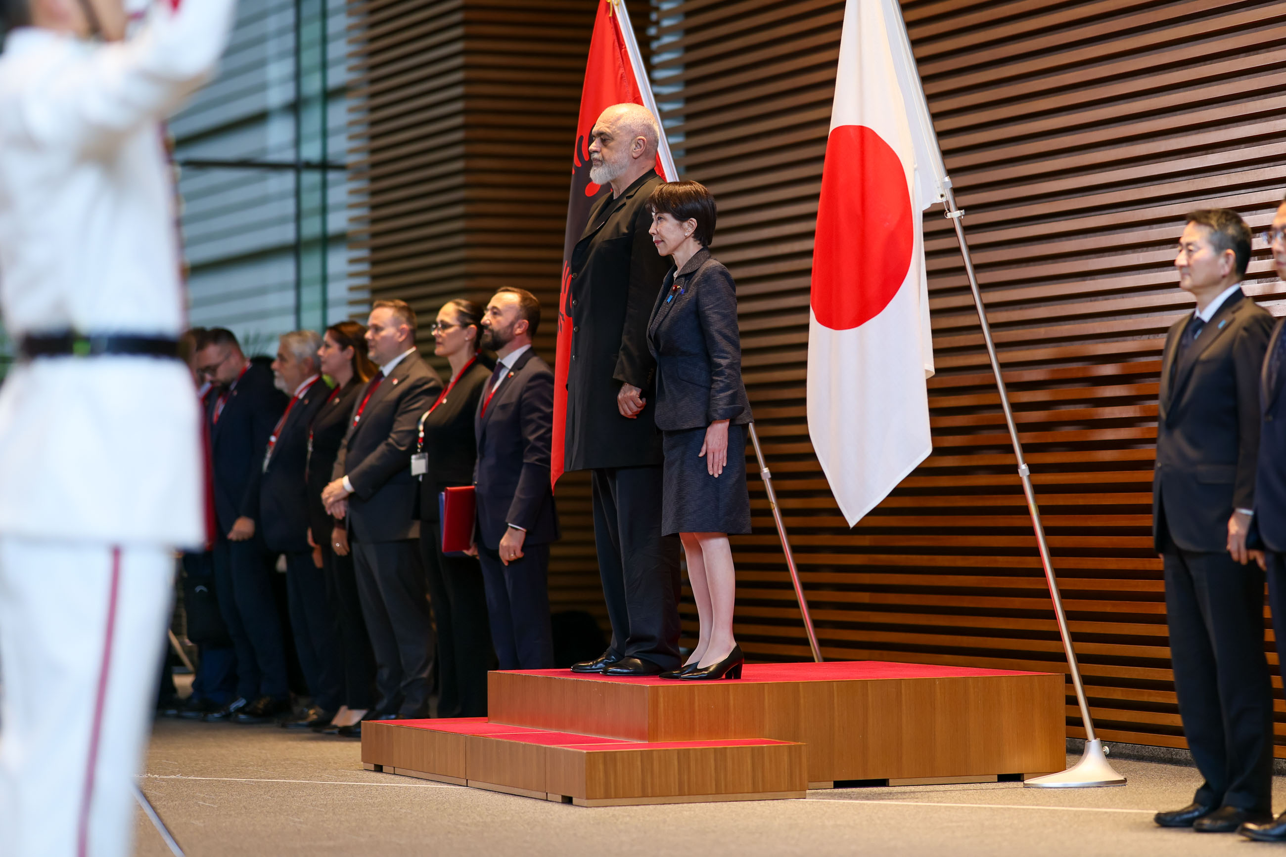 Salute and guard of honor ceremony (1)