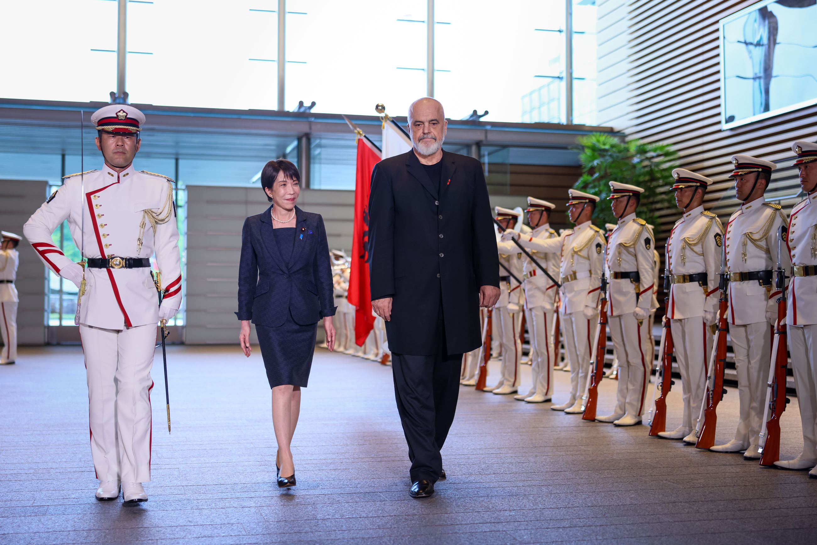 Salute and guard of honor ceremony (5)