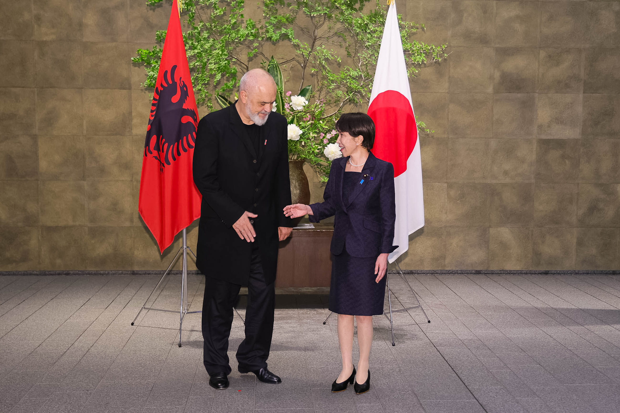 Japan-Albania Summit Meeting (2)