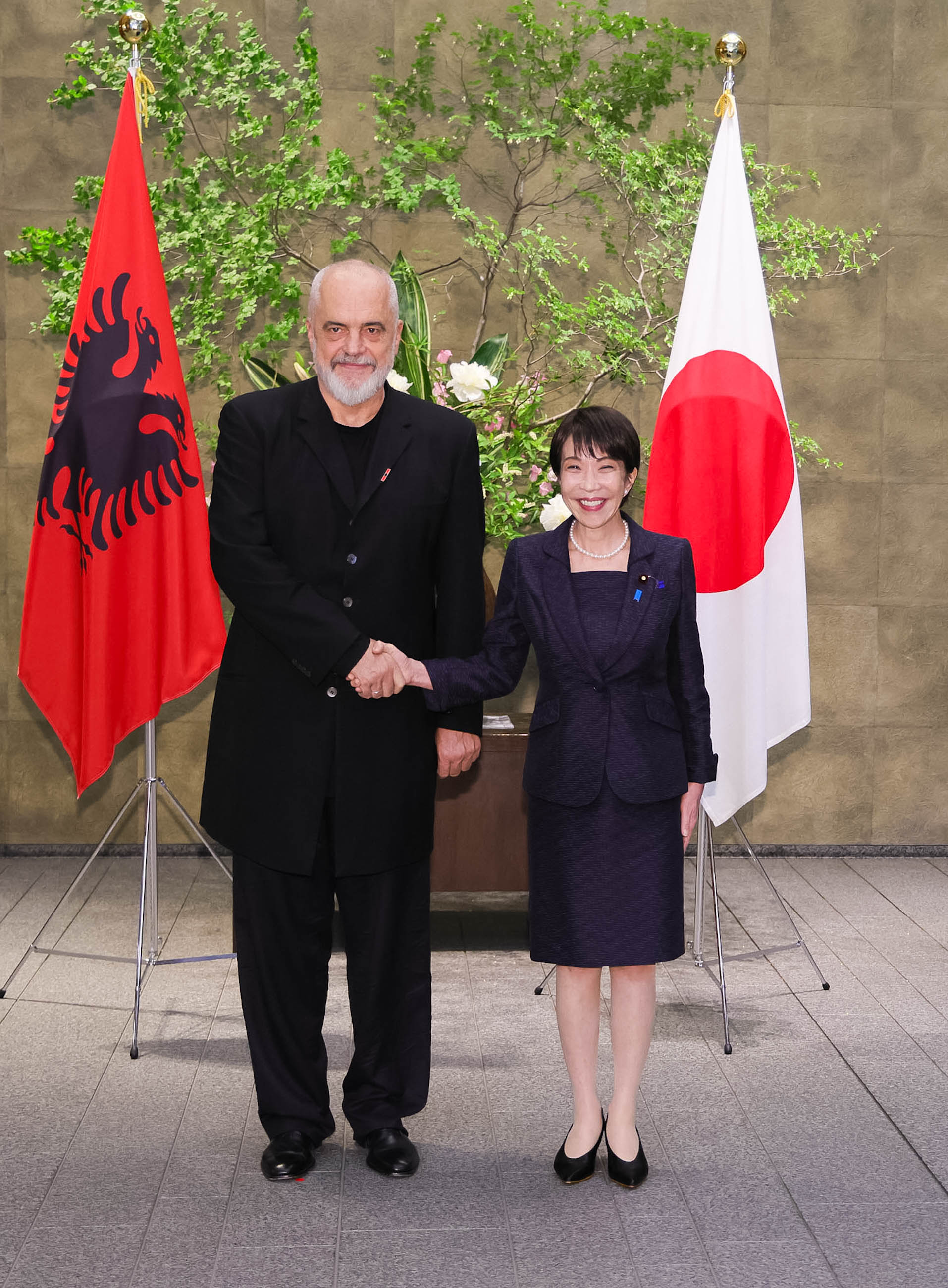 Japan-Albania Summit Meeting (3)