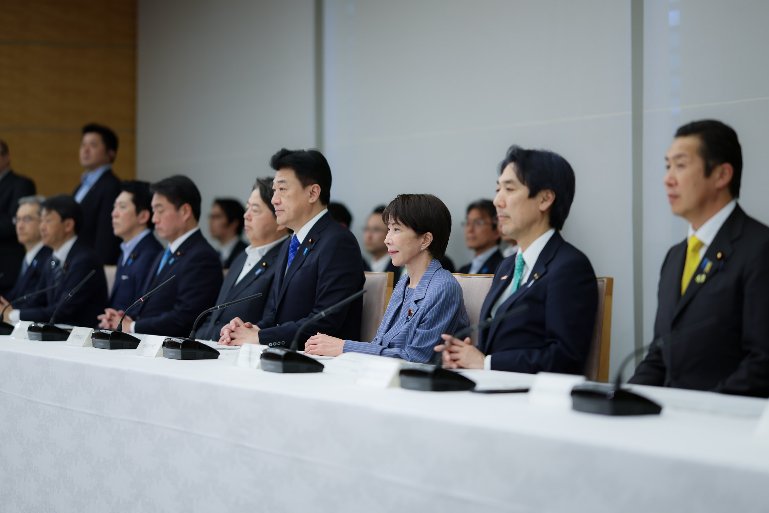 Prime Minister Takaichi attending the meeting (1)