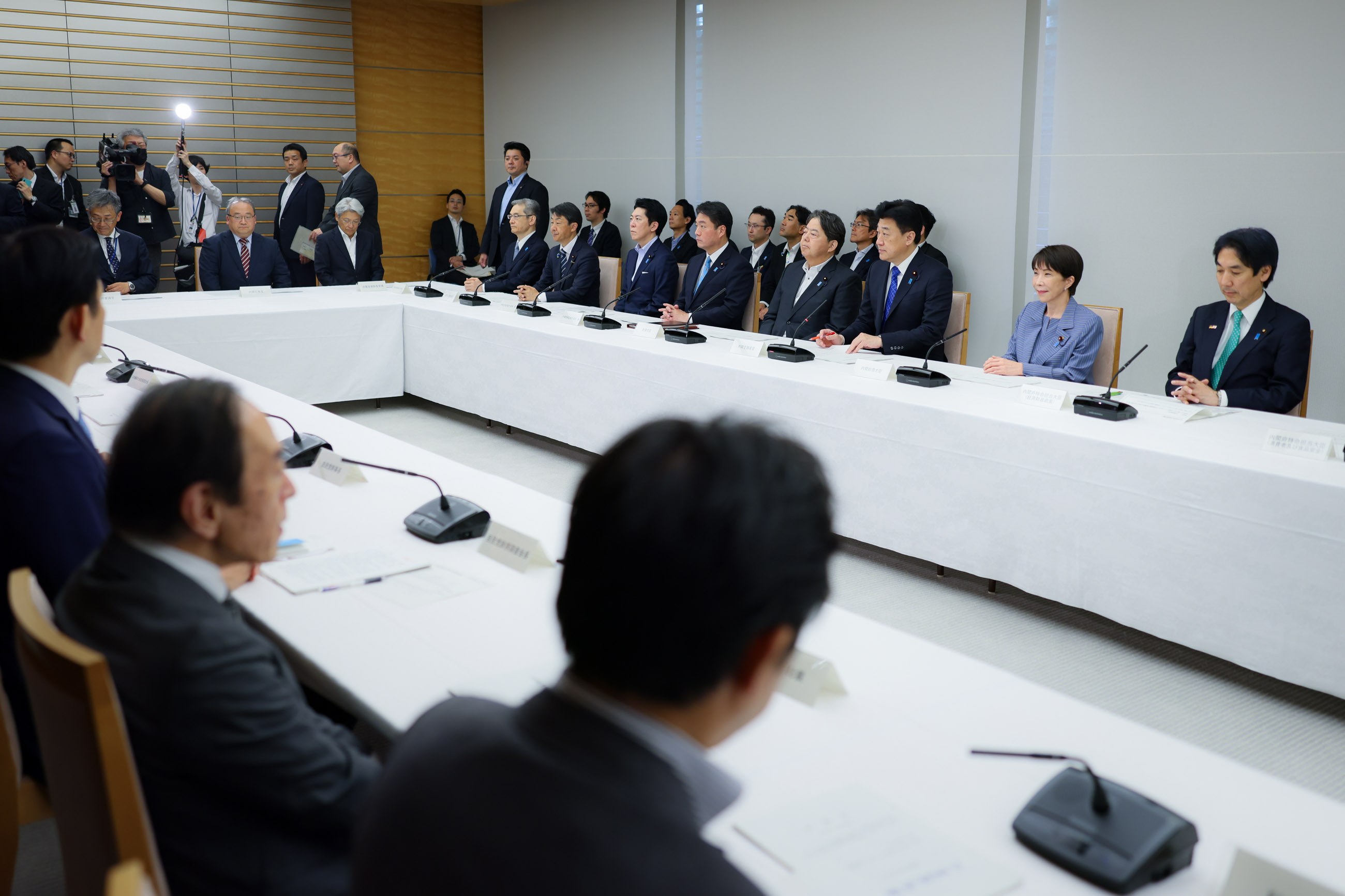 Prime Minister Takaichi attending the meeting (3)
