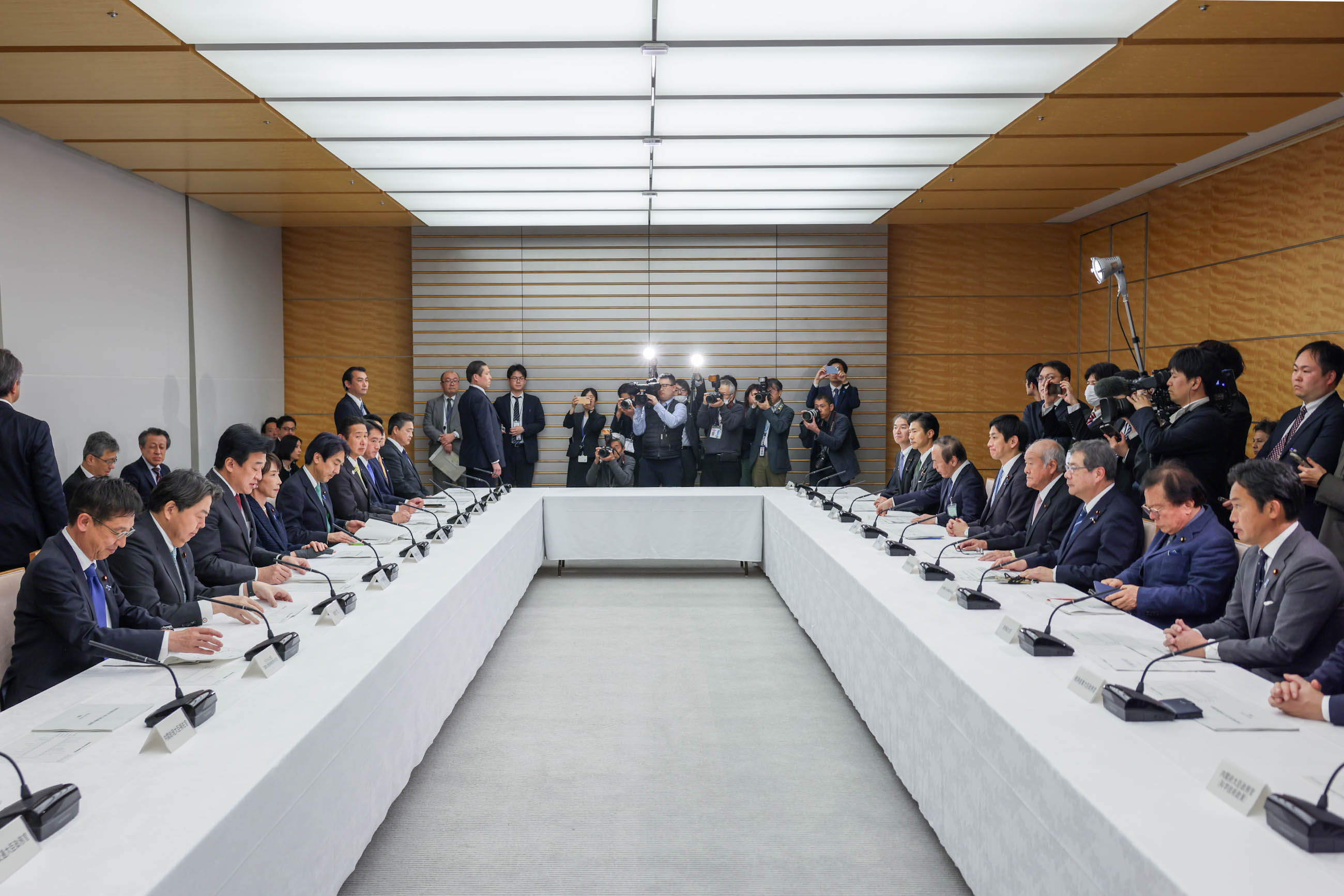 Prime Minister Takaichi attending the meeting (2)