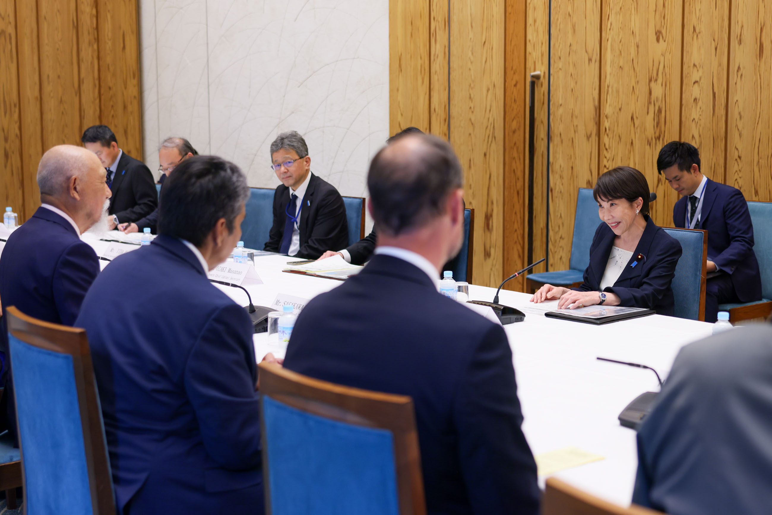 Prime Minister Takaichi holding a meeting (2)