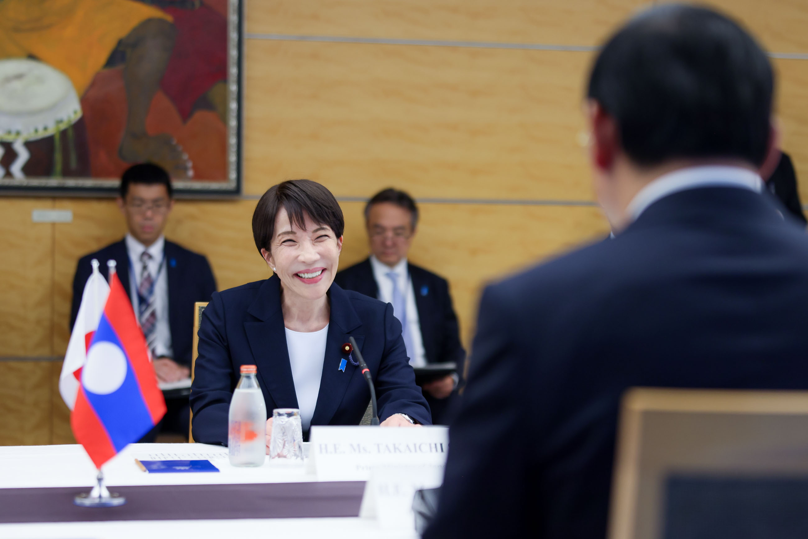 Japan-Laos Summit Meeting (6)