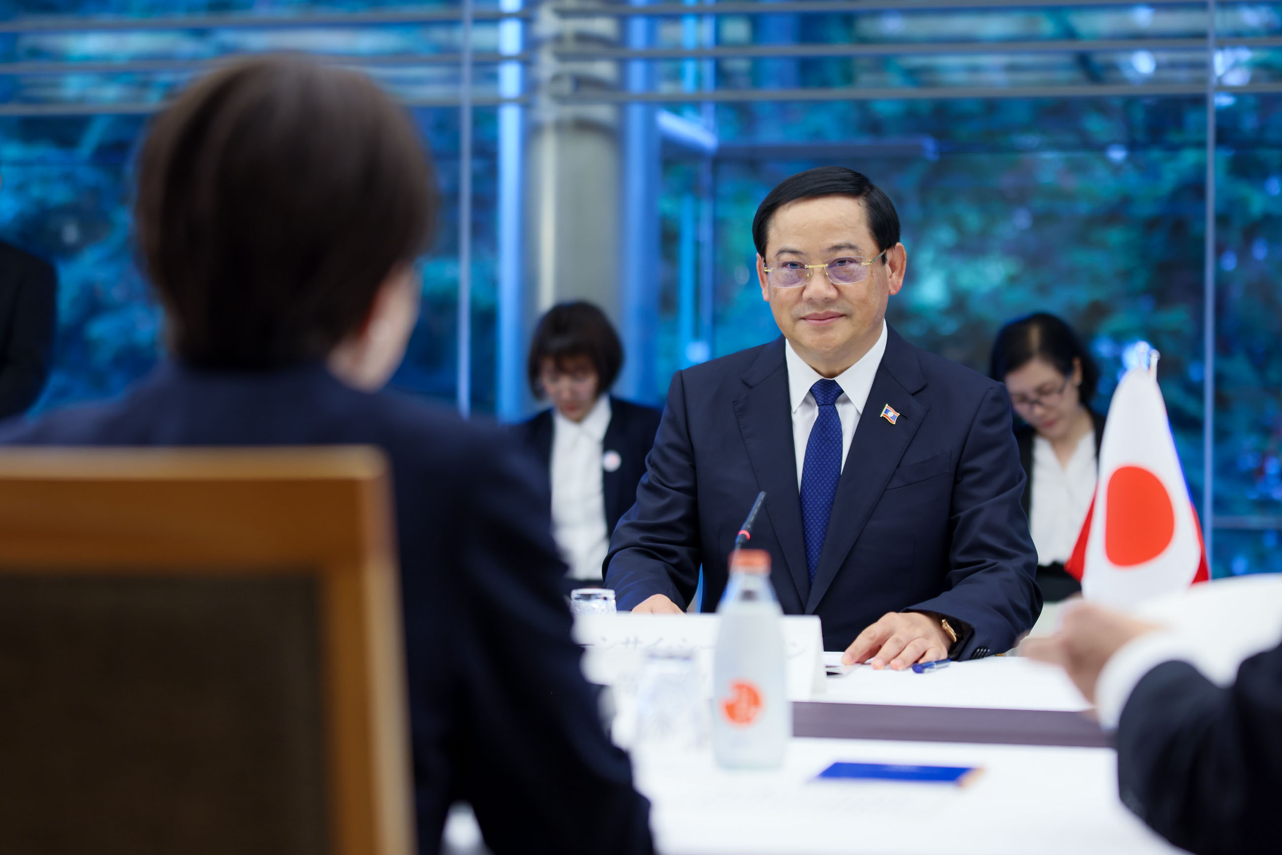 Japan-Laos Summit Meeting (7)