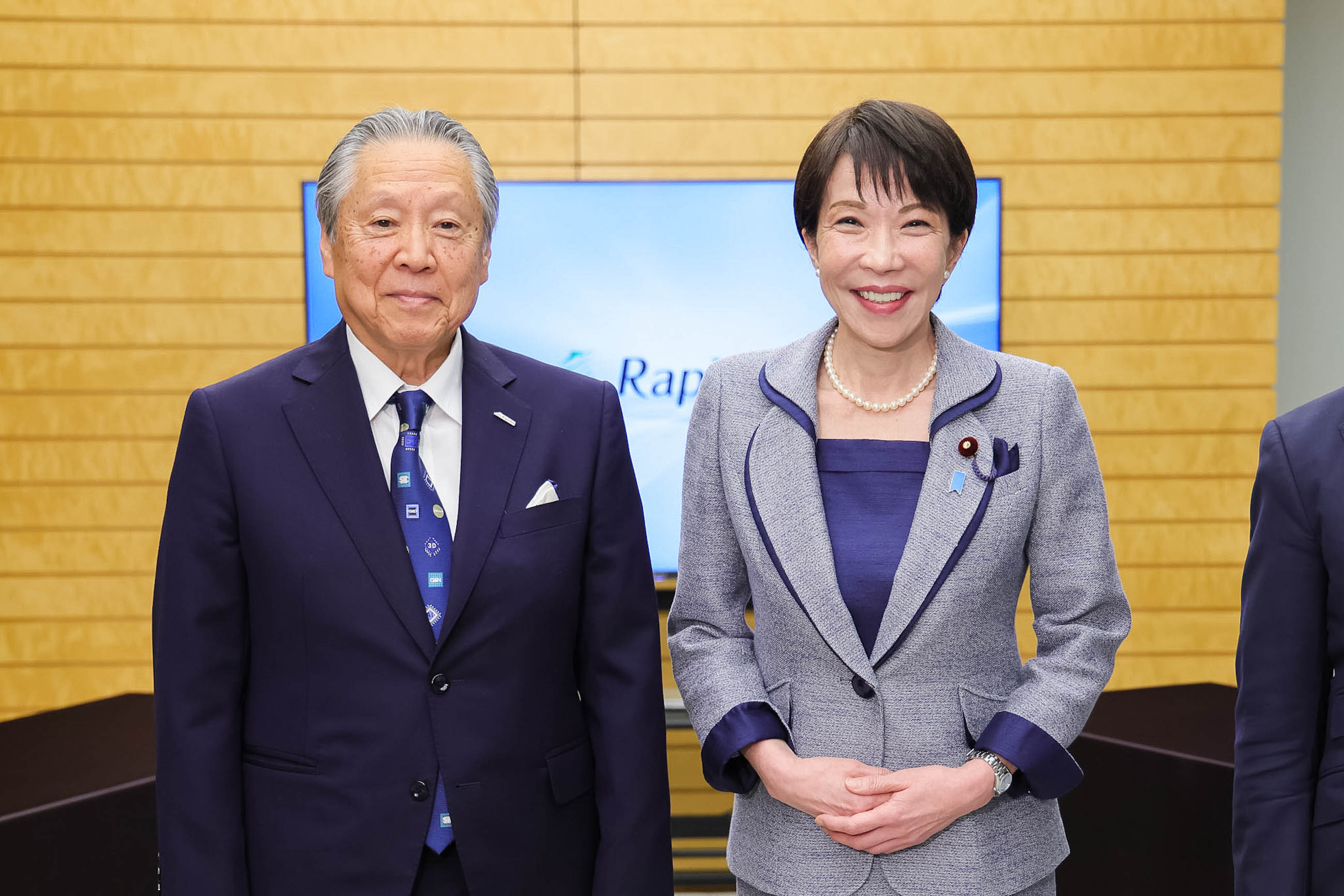 Prime Minister Takaichi receiving a courtesy call(2)