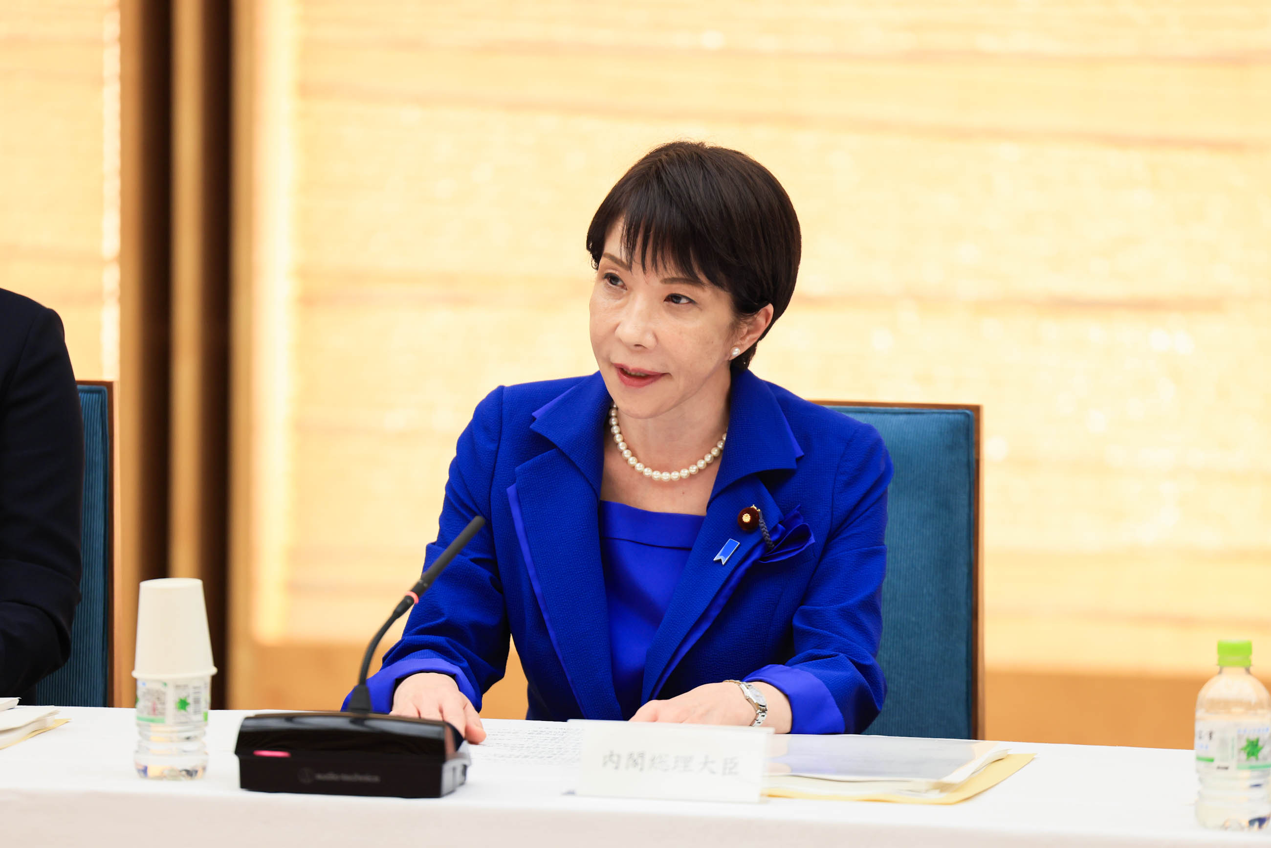 Prime Minister Takaichi wrapping up the meeting(5)