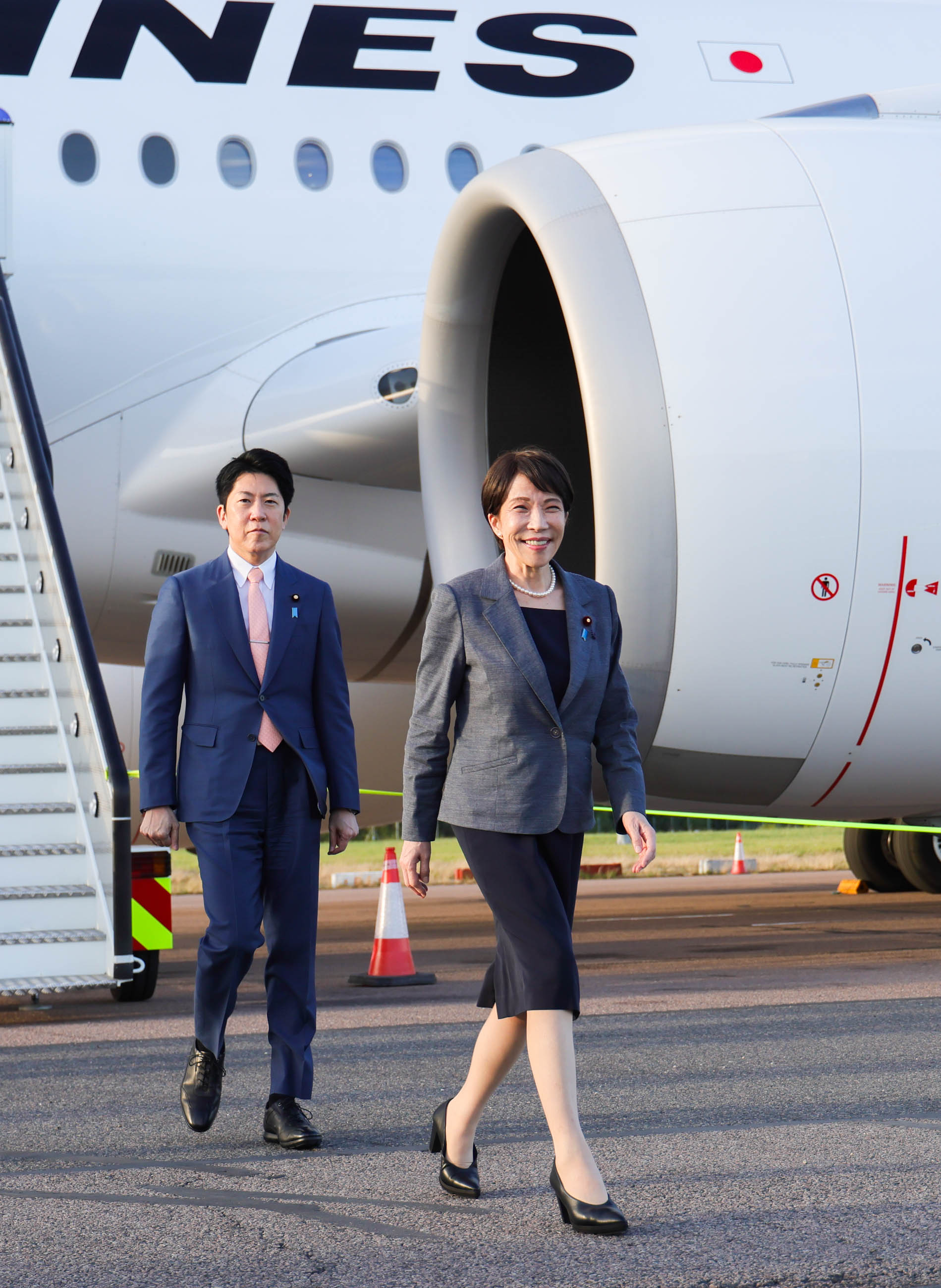 Prime Minister Takaichi Arriving in the United Kingdom 1