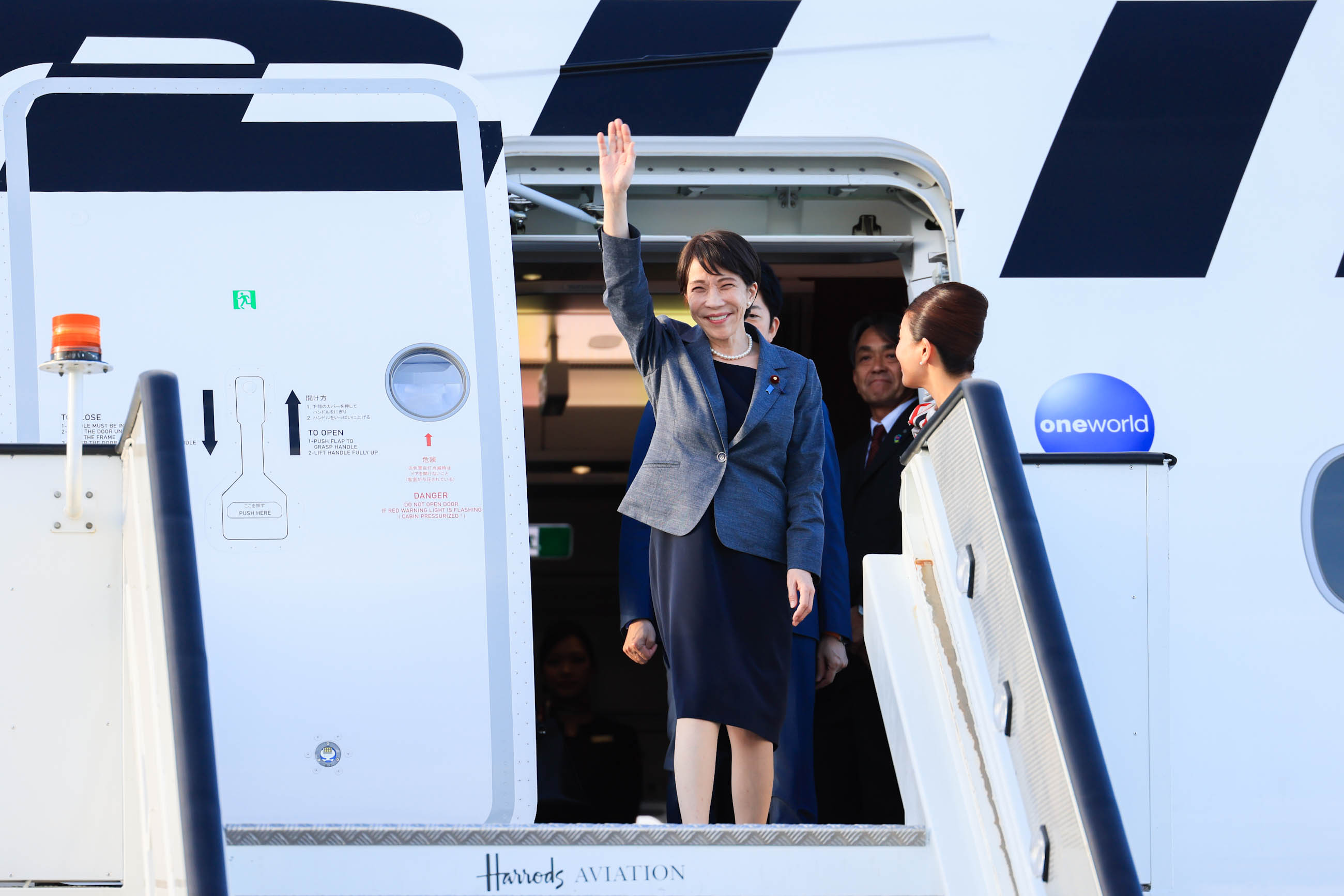 Prime Minister Takaichi Arriving in the United Kingdom 2