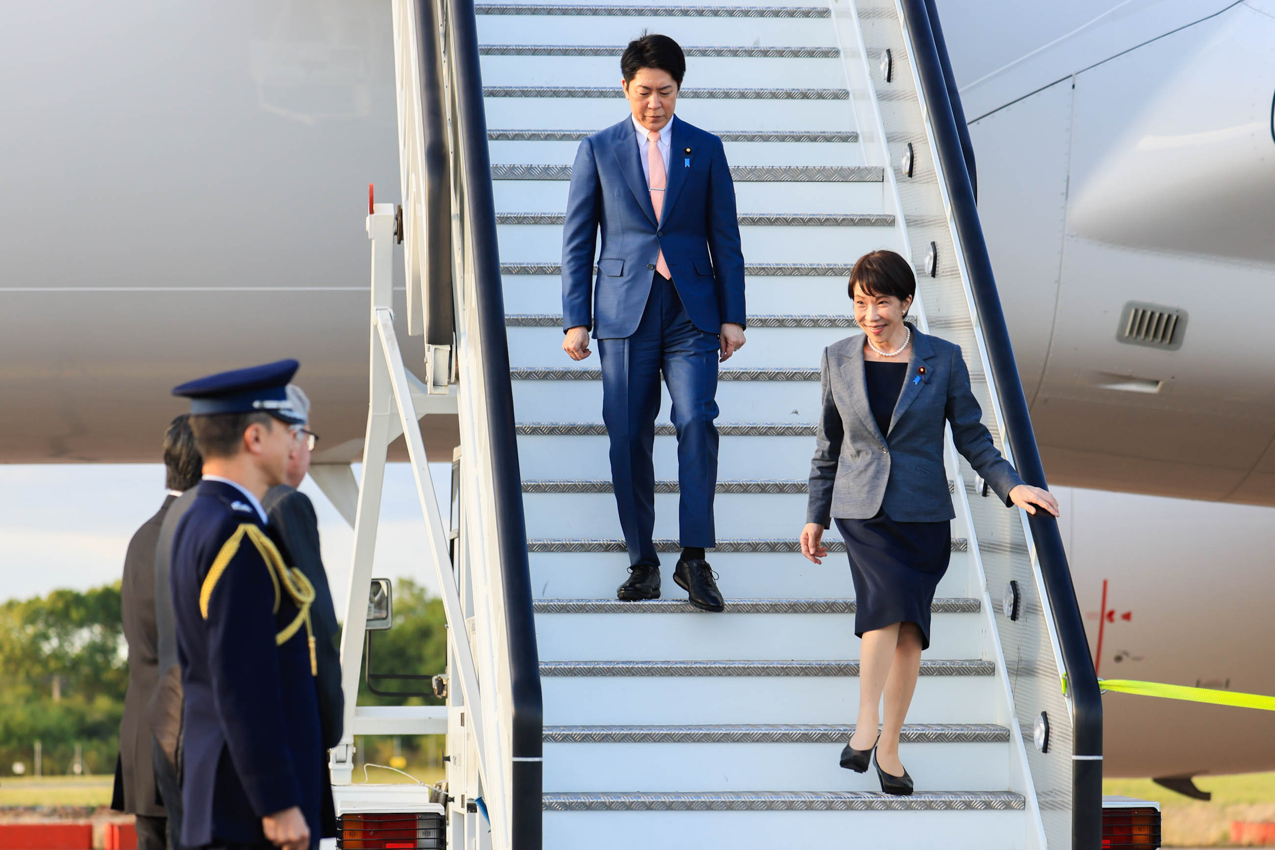 Prime Minister Takaichi Arriving in the United Kingdom 3