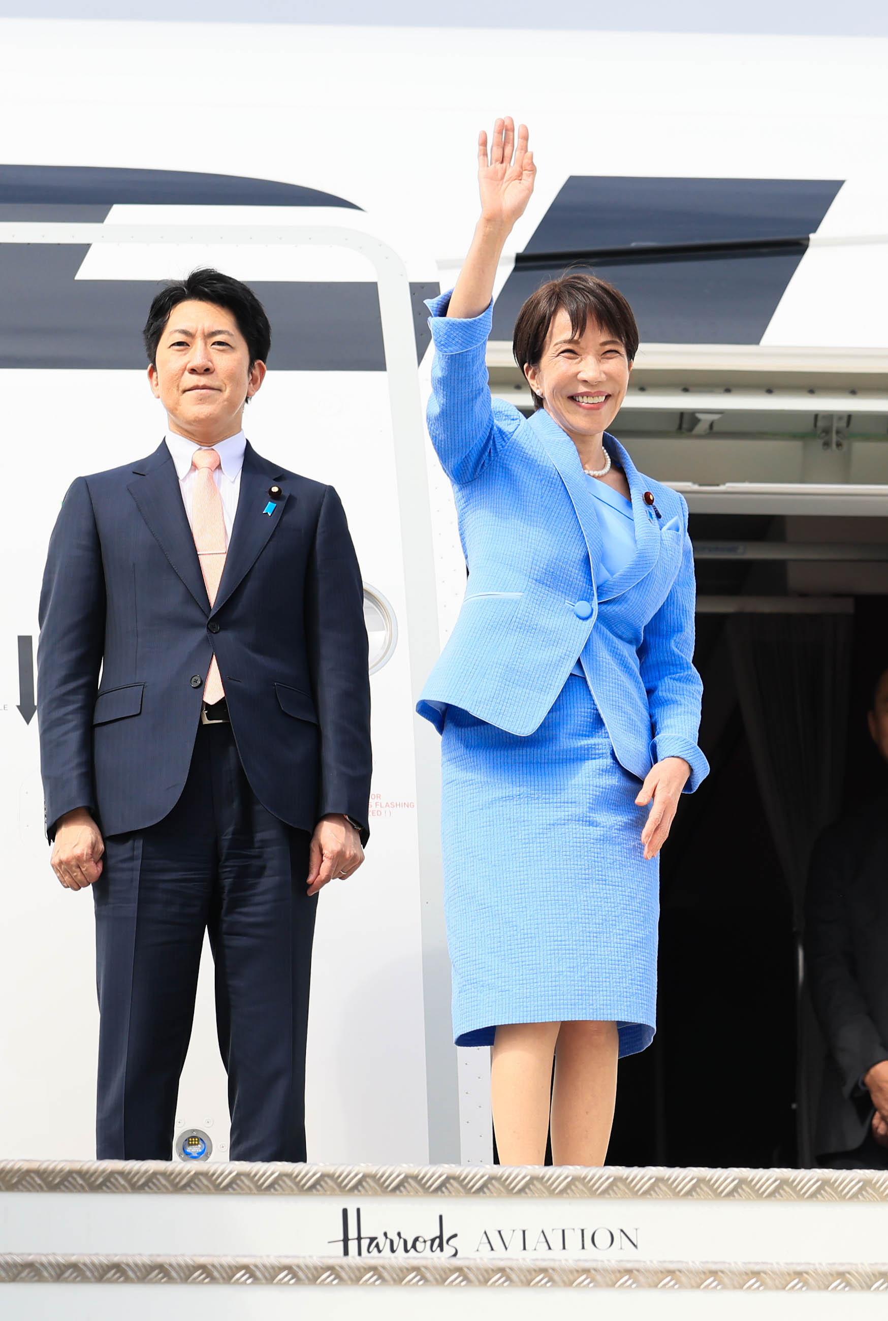 Prime Minister Takaichi Departing the United Kingdom 2